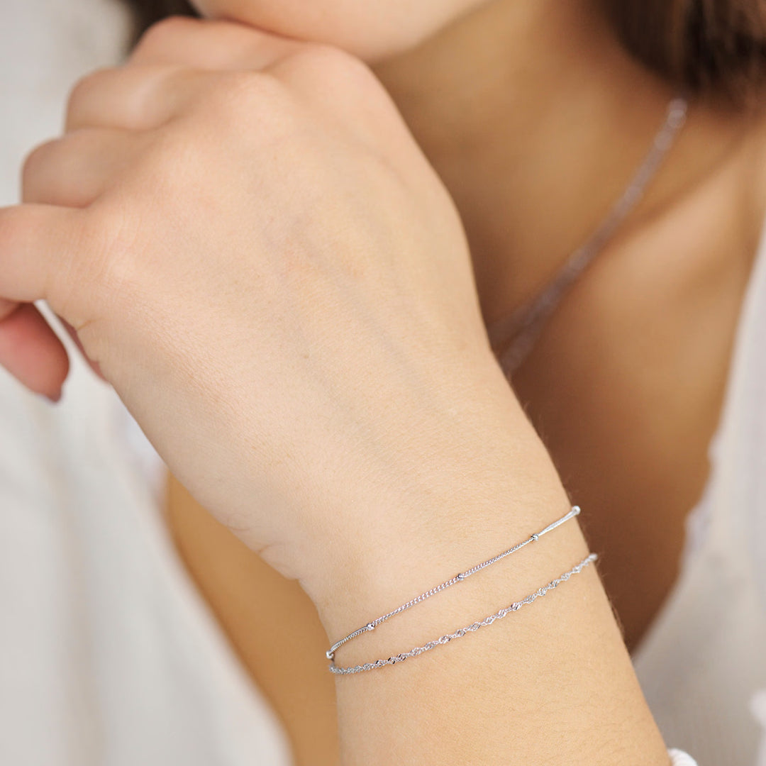 Orbit Armbånd Sølv