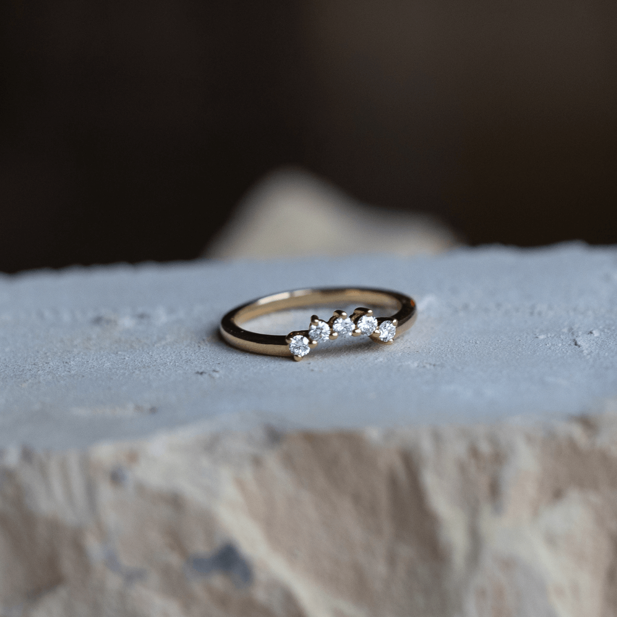 Palm Heart 18K Guld – Ægte håndværk fra Dirks Jewellery