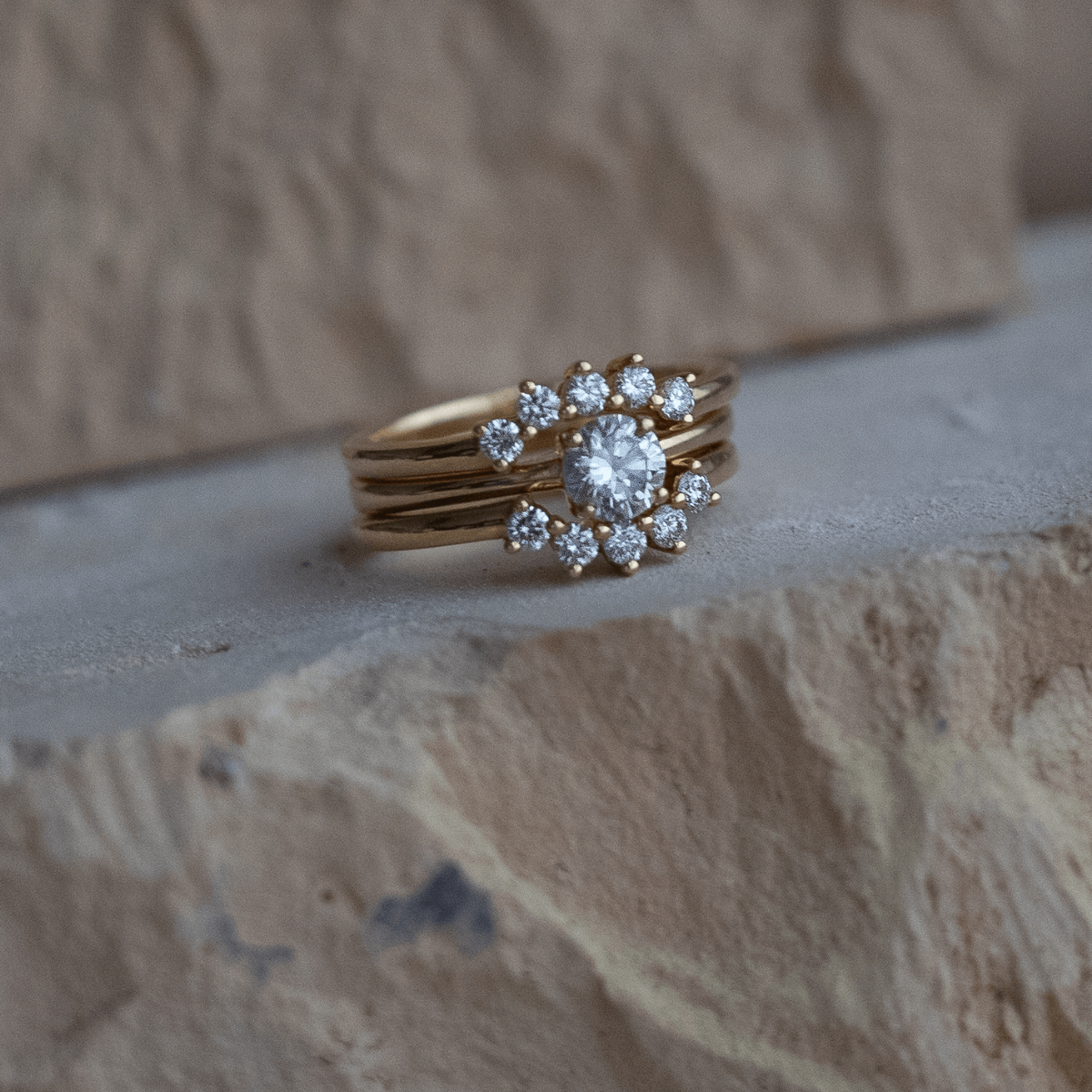 Palm Heart 18K Guld – Ægte håndværk fra Dirks Jewellery