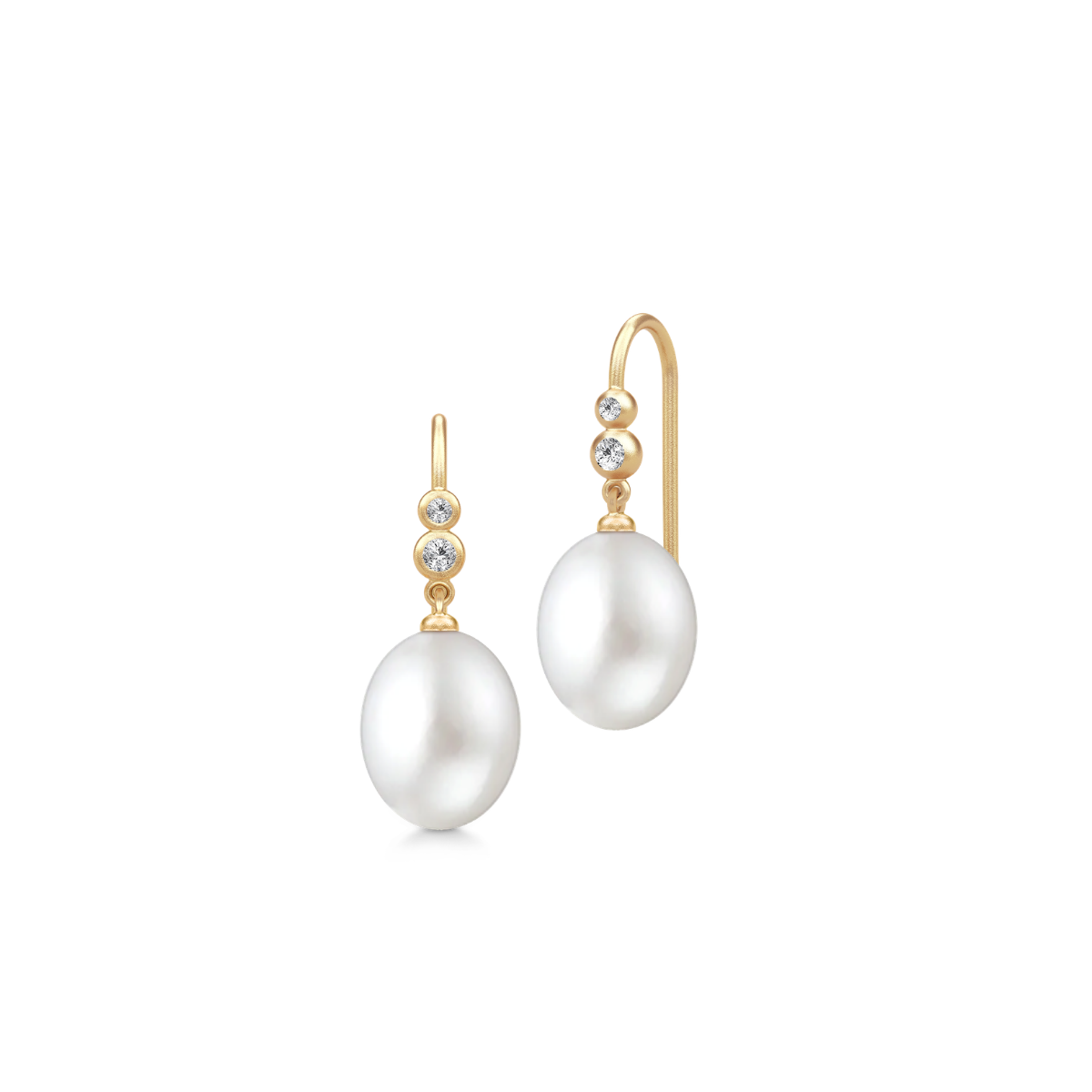 PERLA EARRINGS forg. sølv