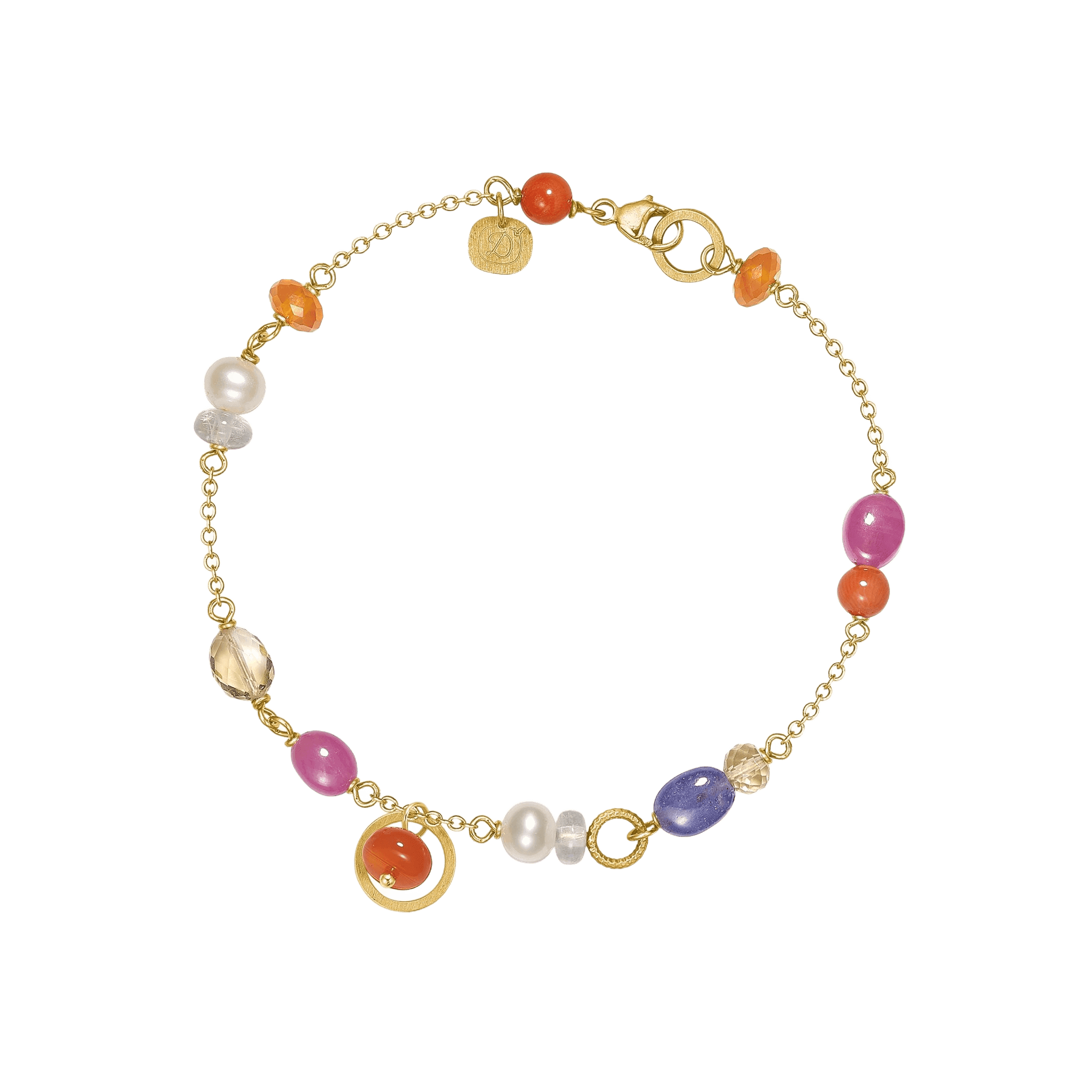 Piccolo Wild Berry Armlænke 18K Guld – Ægte håndværk fra Dirks Jewellery