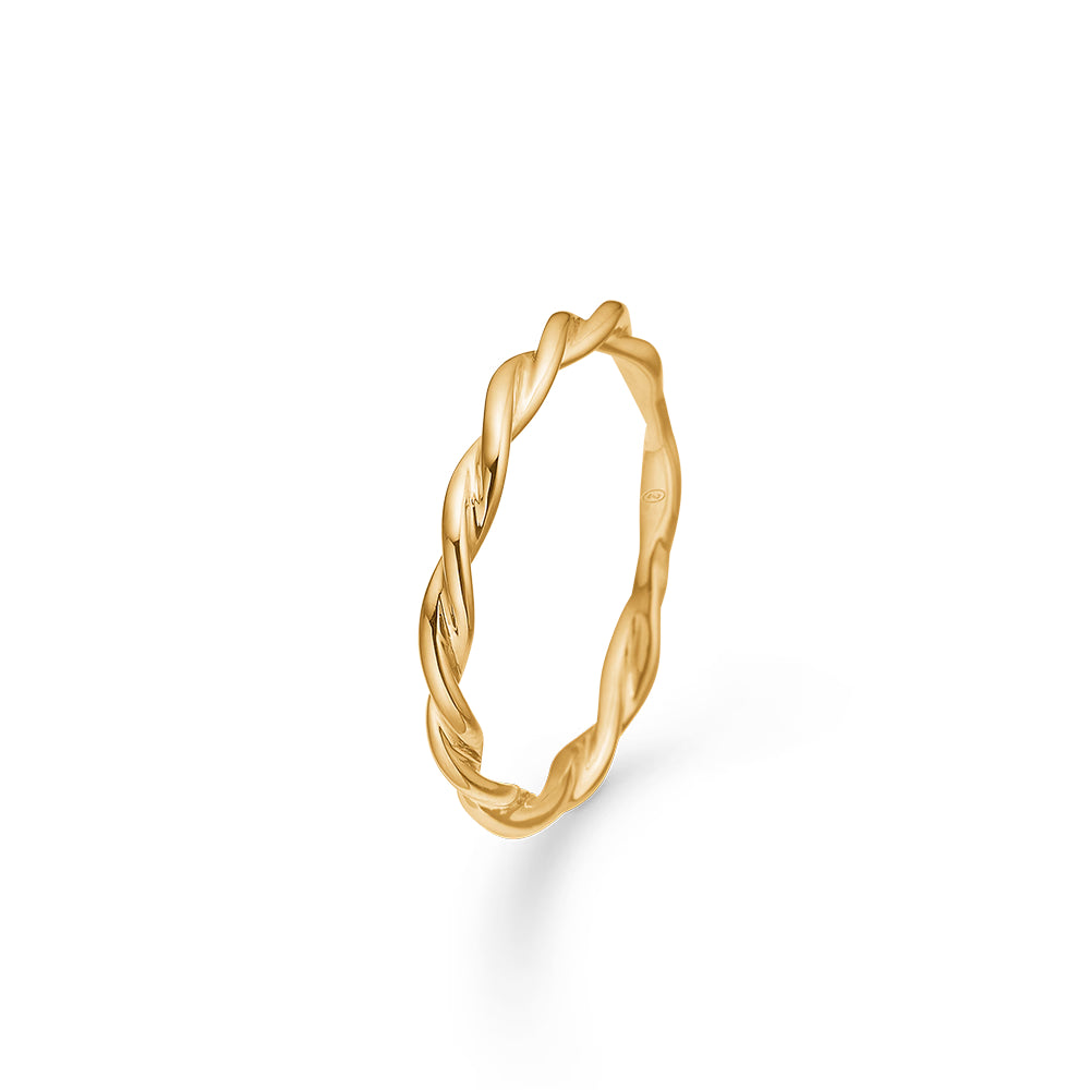 Poetry Twist Ring 14K Guld