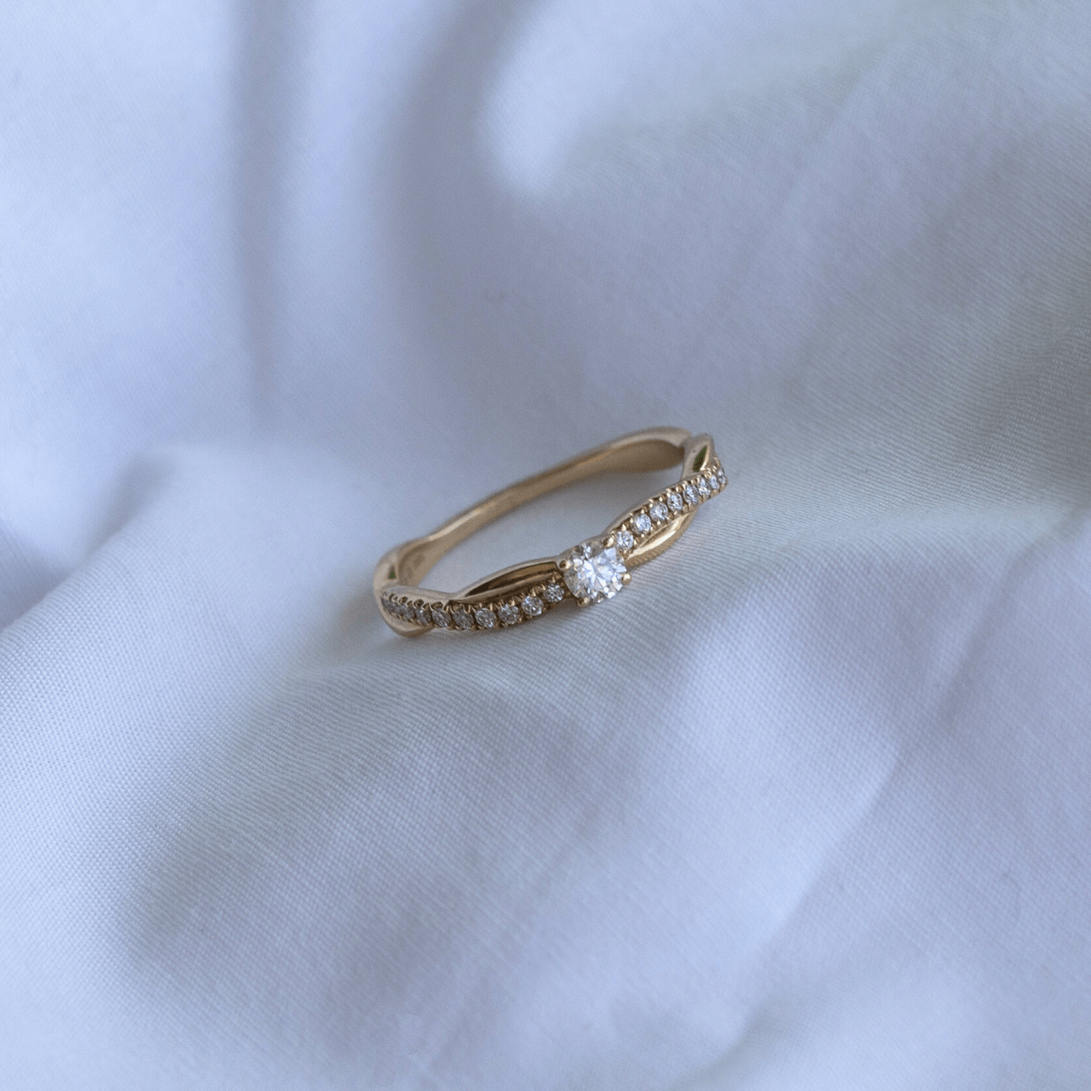 Pollux Ring 14K Guld – Ægte håndværk fra Dirks Jewellery