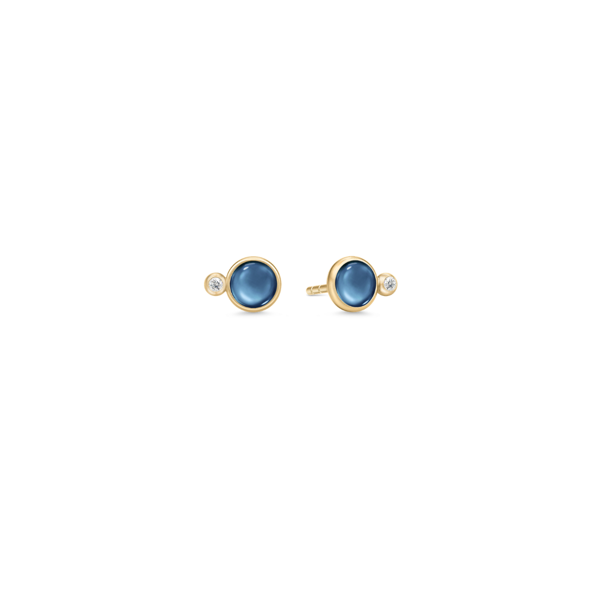 PRIME Ørestikker Sapphire Blue Crystal