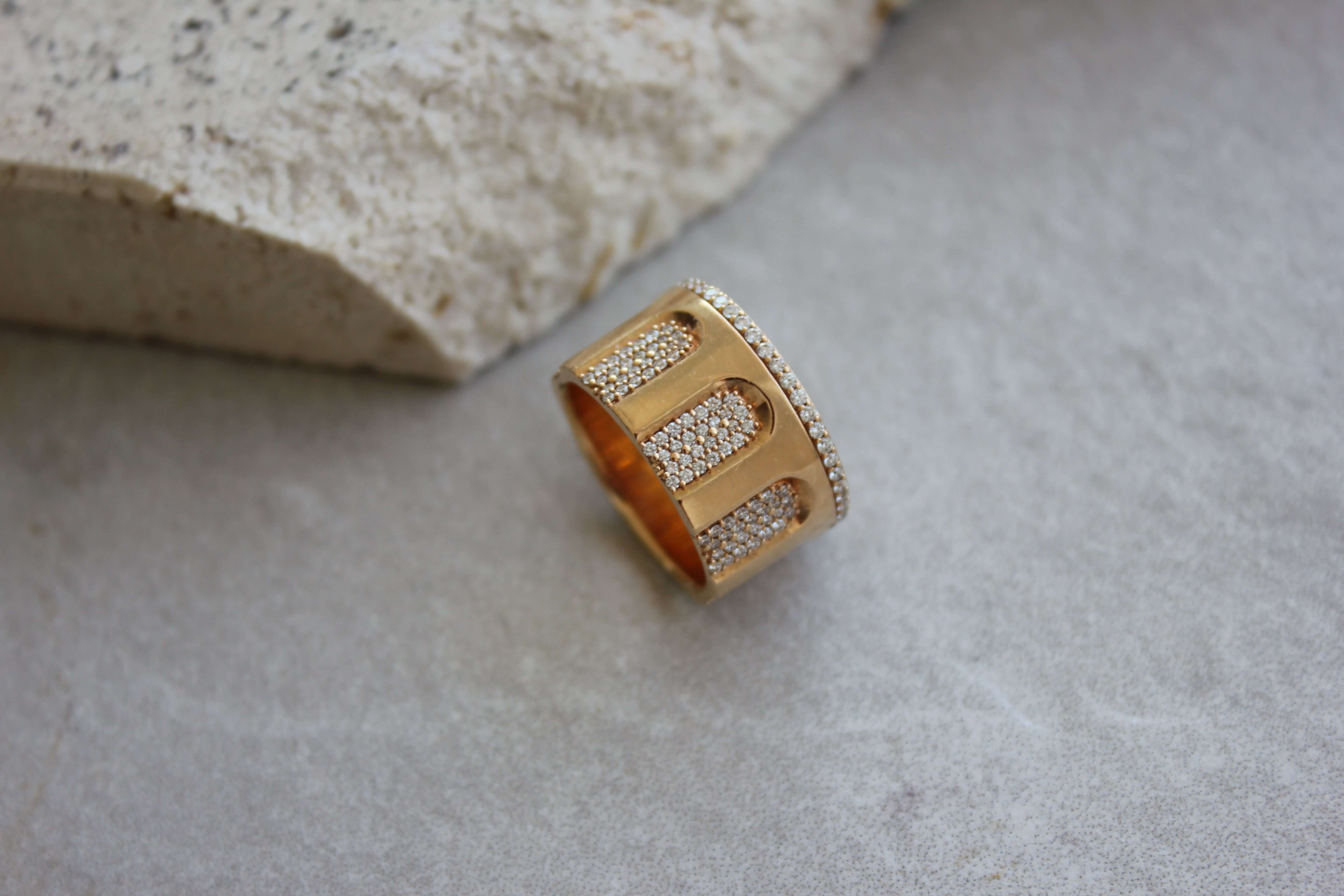 Rome Ring 18K Rosaguld 1.25ct – Ægte håndværk fra Dirks Jewellery