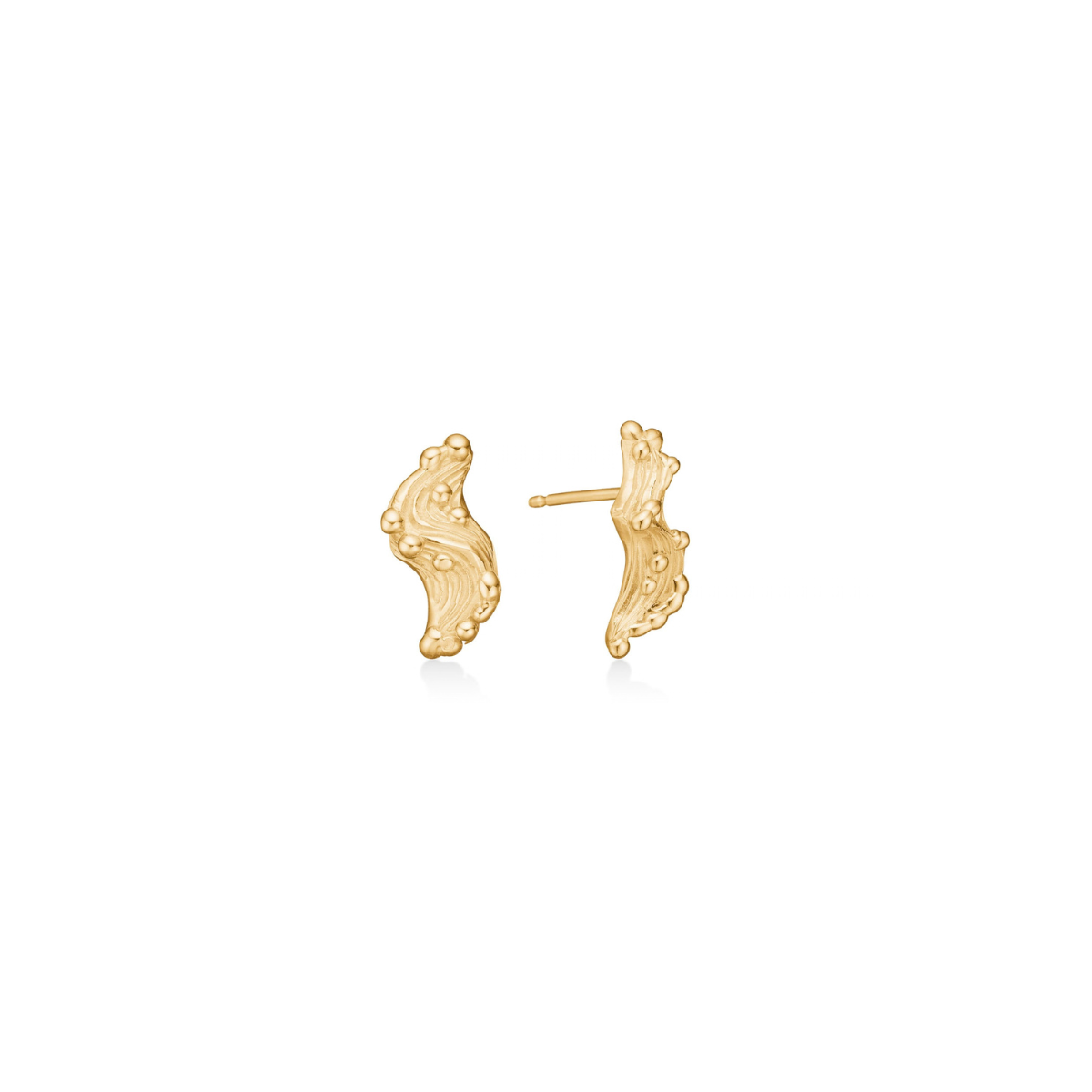 Saga Ørestikker 14K Guld
