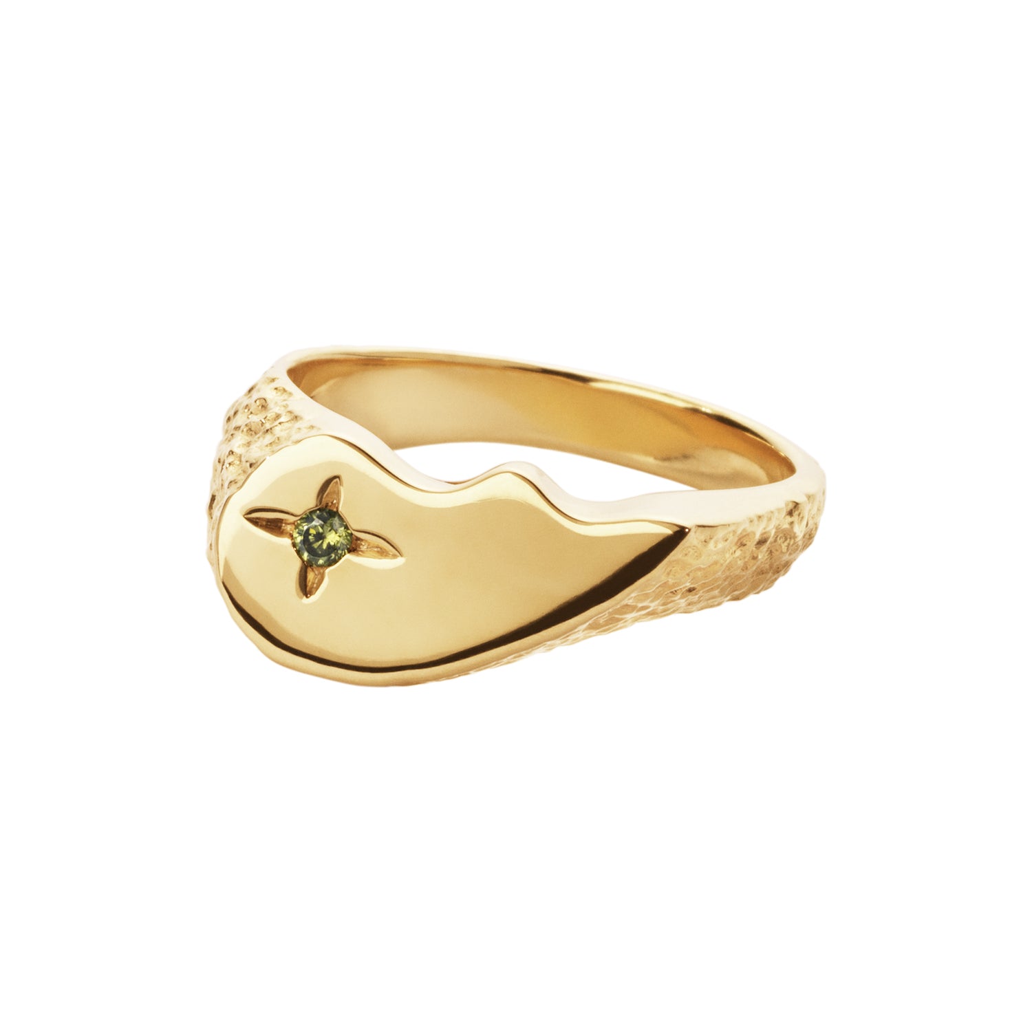 Shiny BFF Sparkly Ring - Gold – fra Camille Brinch | Dirks Jewellery