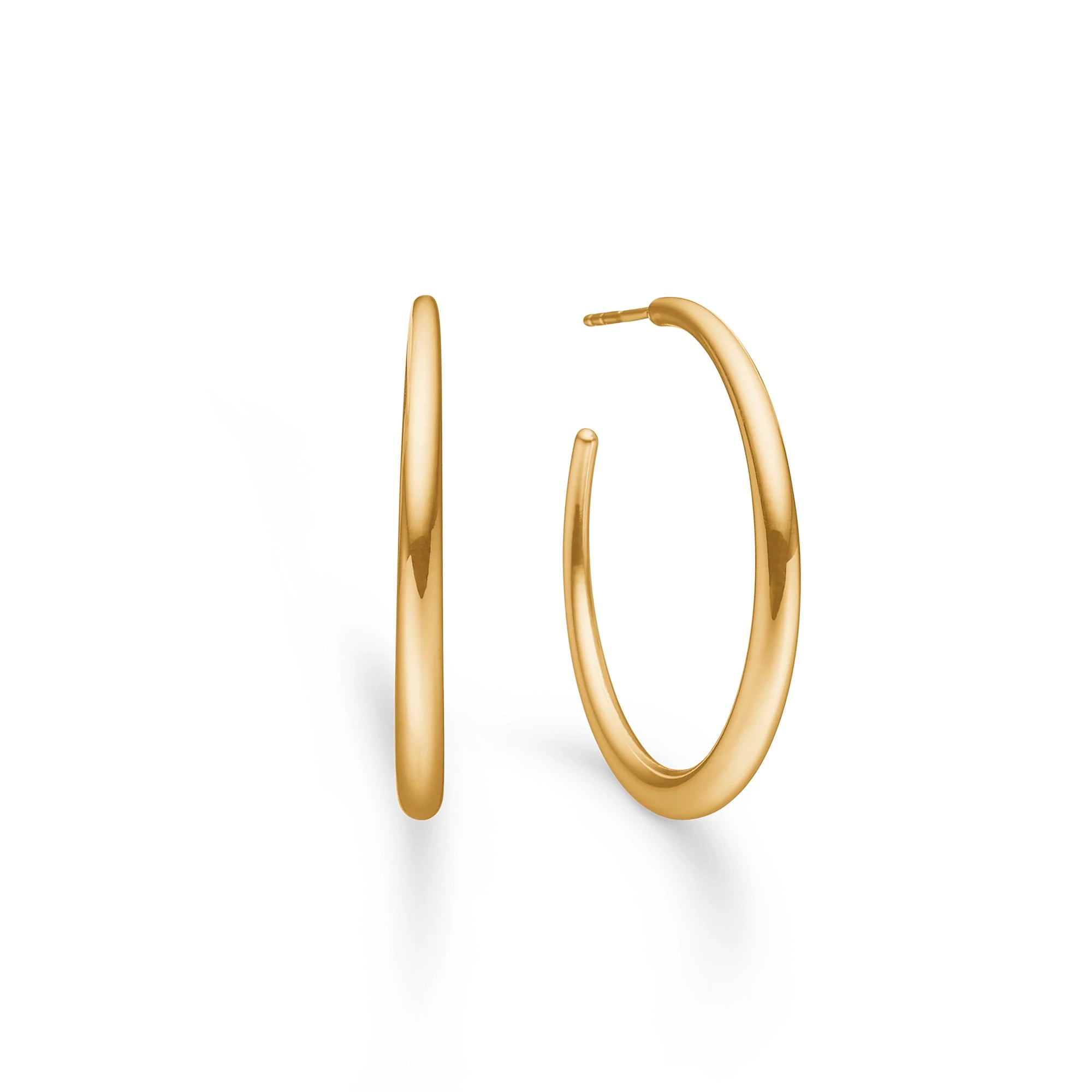 Silvia Hoops 8K Guld 30mm