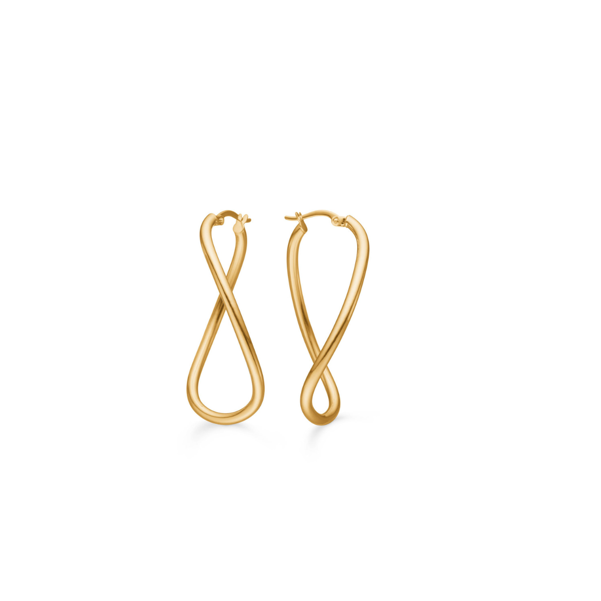 Stella Hoops 14K Guld