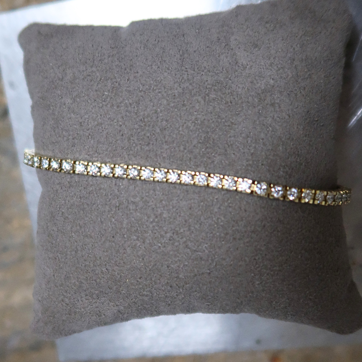 Tennisarmbånd 18K Guld