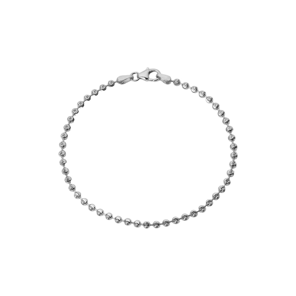 Textured Dots Bracelet Sølv