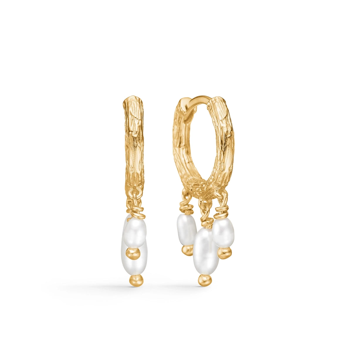 Twine, forg creol – Hoop Earrings fra Studio.Z | Dirks Jewellery