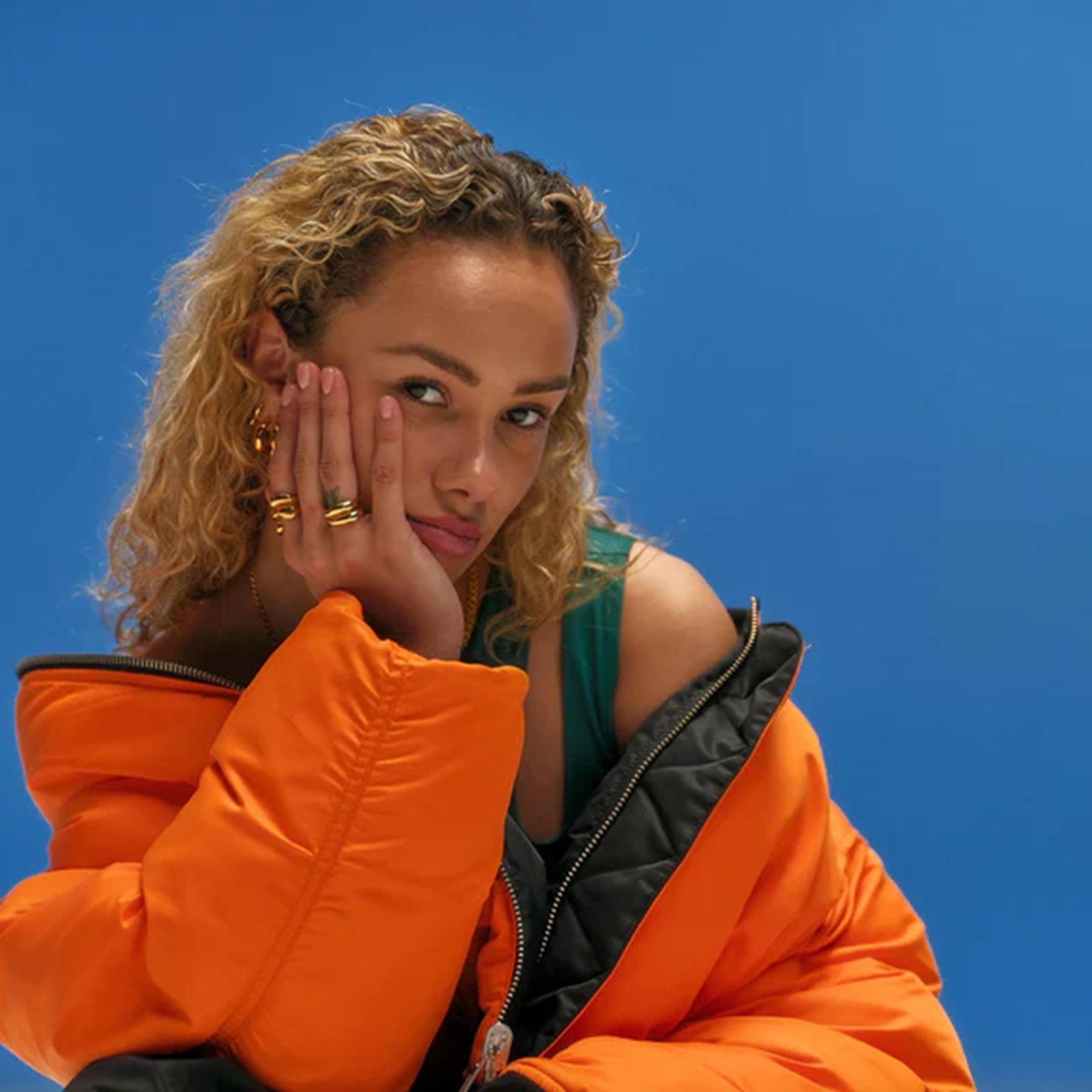 Twisty Puffer Ring Forgyldt Sølv – fra Camille Brinch | Dirks Jewellery