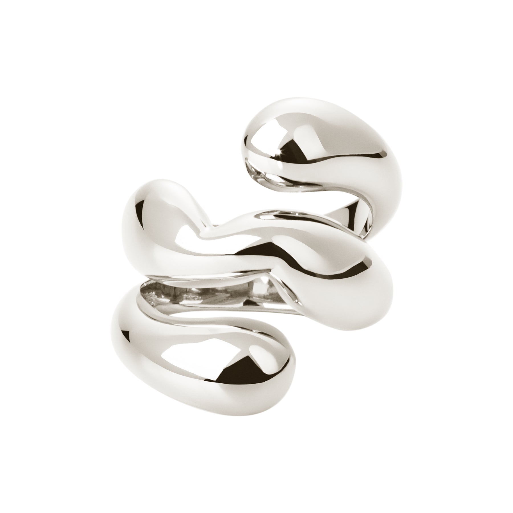 Twisty Puffer Ring Sølv – fra Camille Brinch | Dirks Jewellery