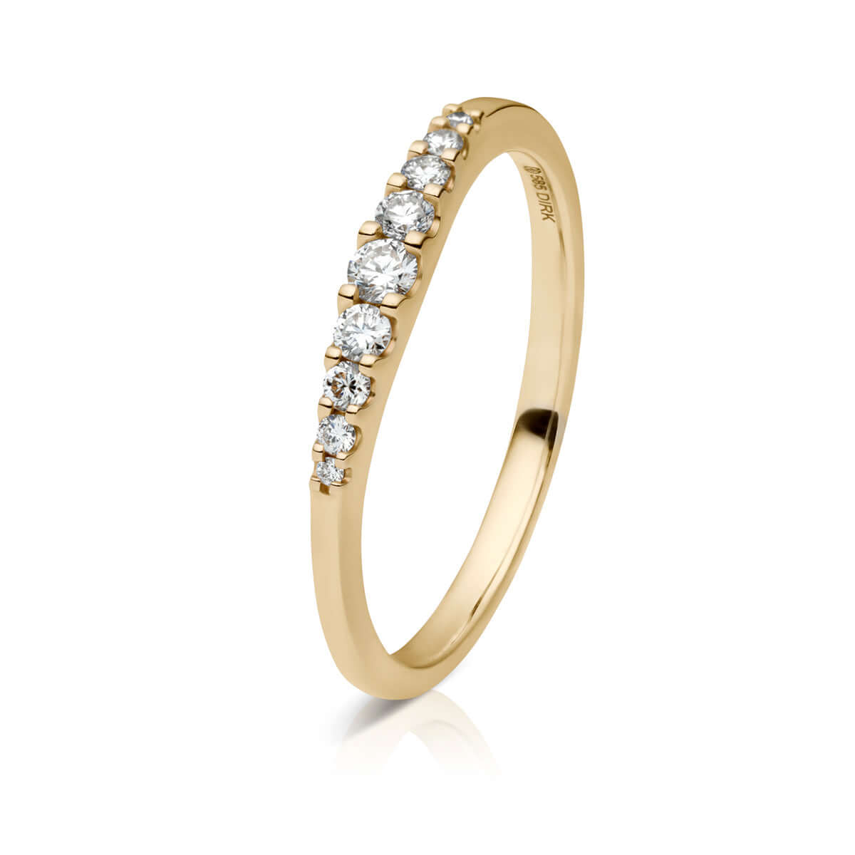 Universe,14K yg ring – Ægte håndværk fra Dirks Jewellery