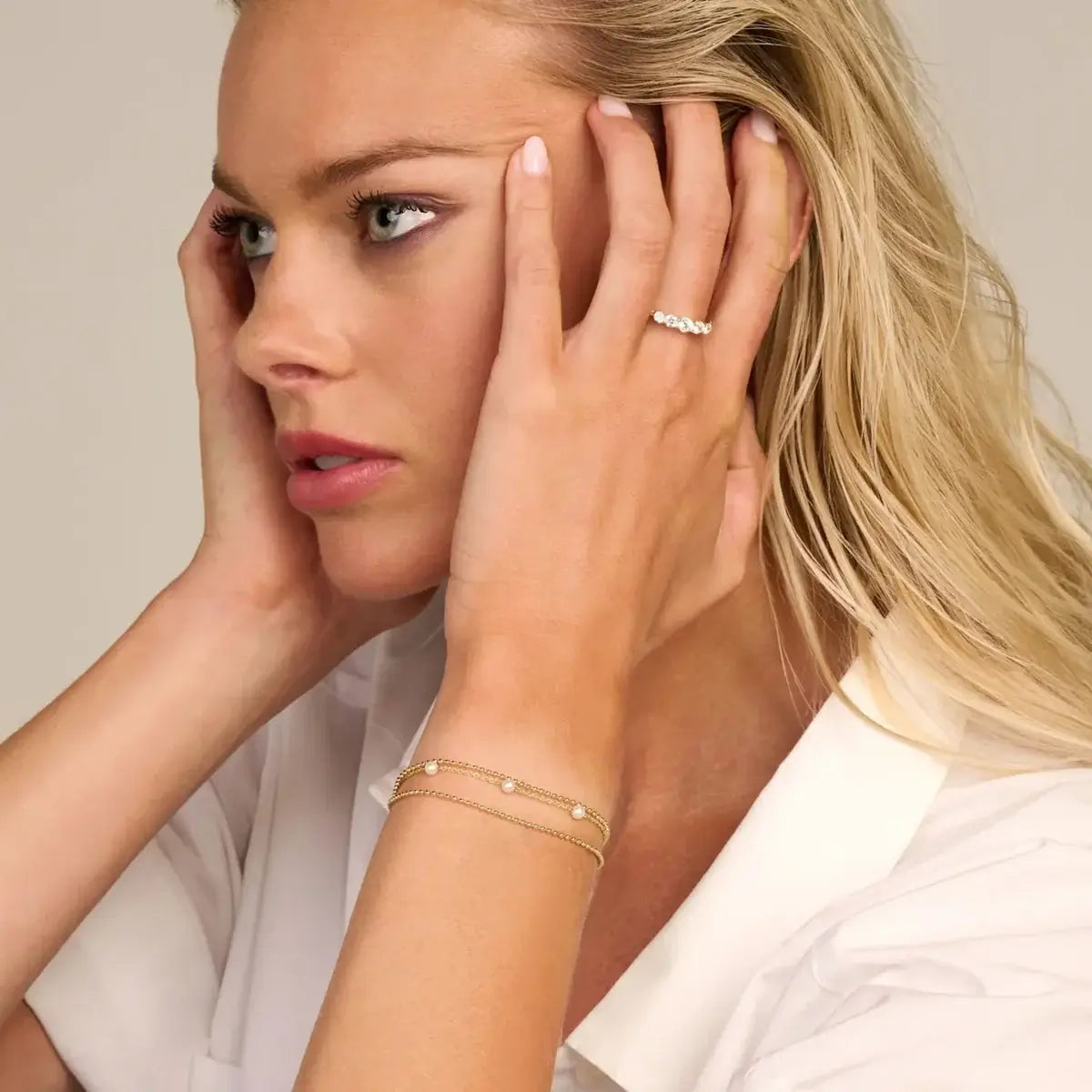 Venus Armlænke Sølv Perler – Ægte håndværk fra Dirks Jewellery