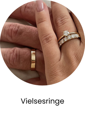 Vielsesringe-kategori – smykker fra Dirks Jewellery