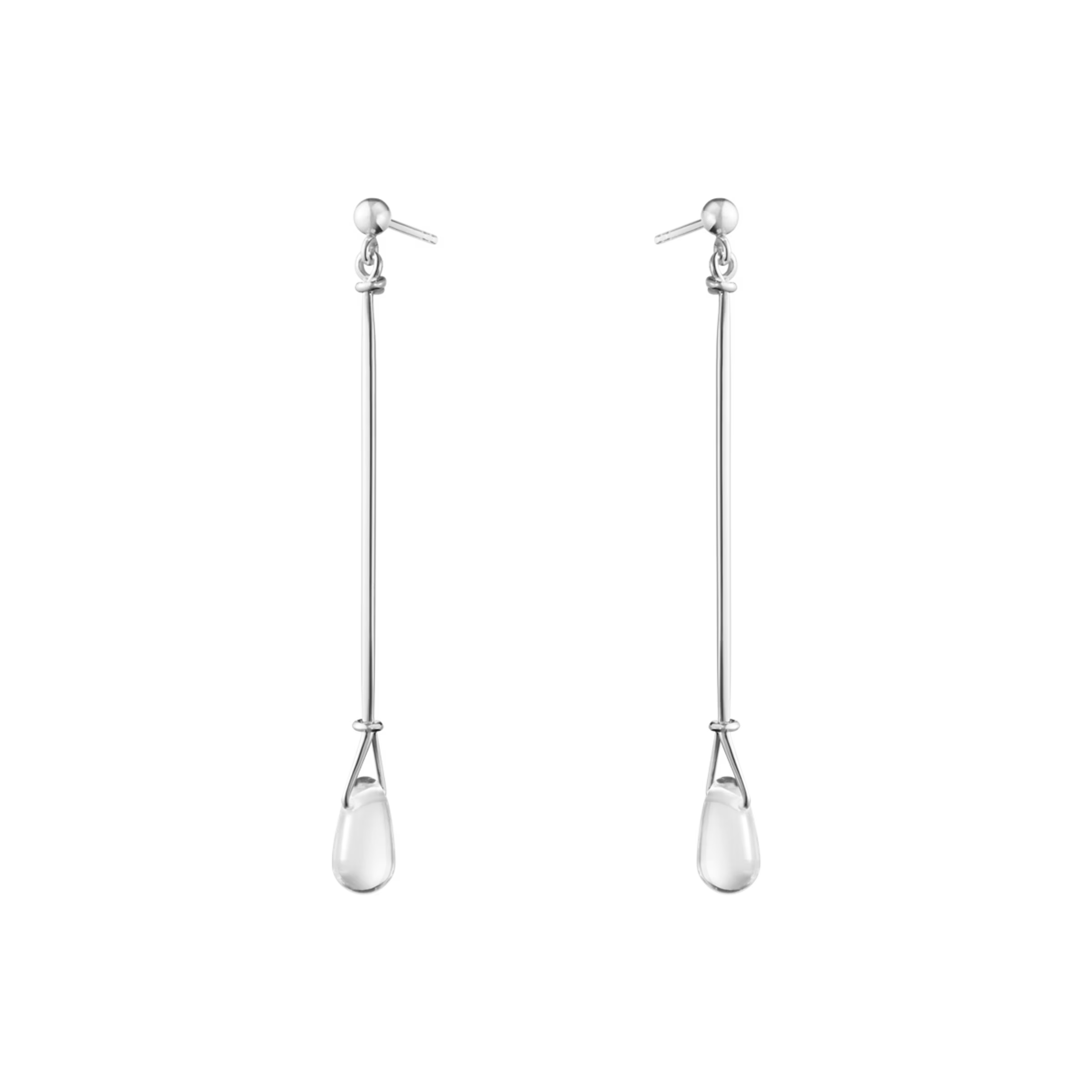 Vivianna lang ørering – fra Georg Jensen | Dirks Jewellery