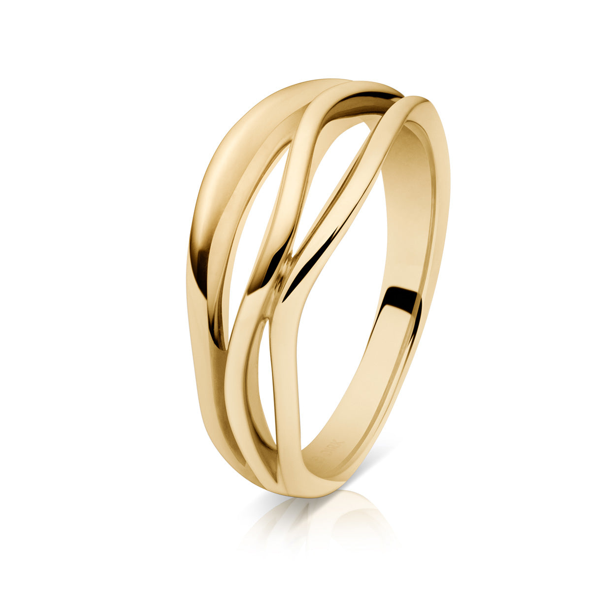Wavy, 14K guld – fra Dirks Jewellery | Dirks Jewellery