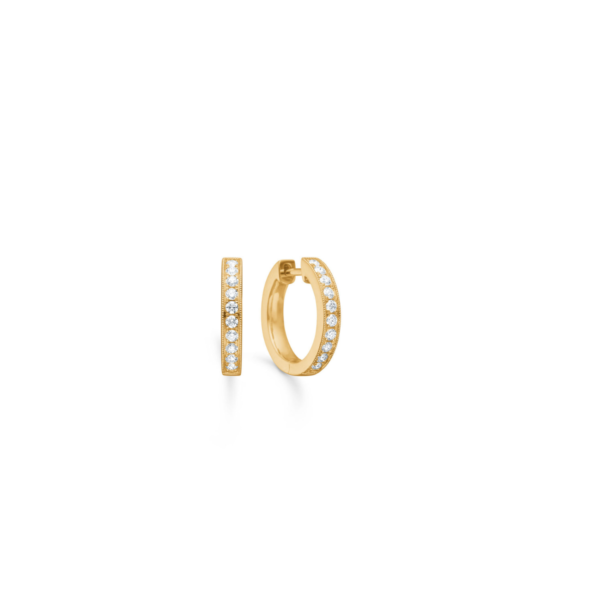 Wheel Hoops 18K Guld