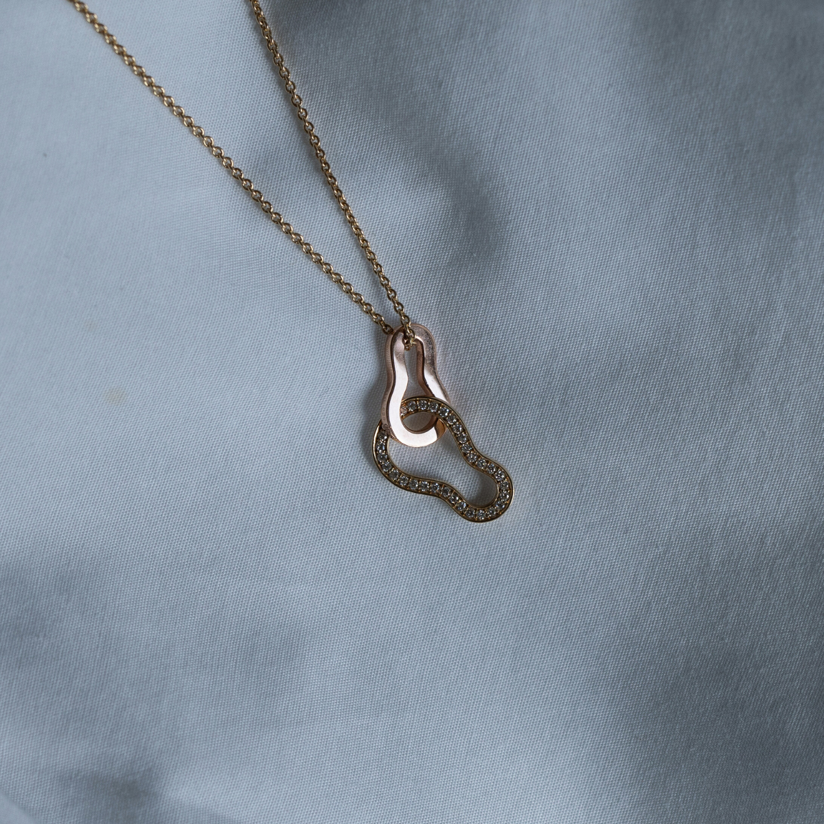 Wulu, collier, 585YG/PG, 45 cm – fra Dirks Jewellery | Dirks Jewellery