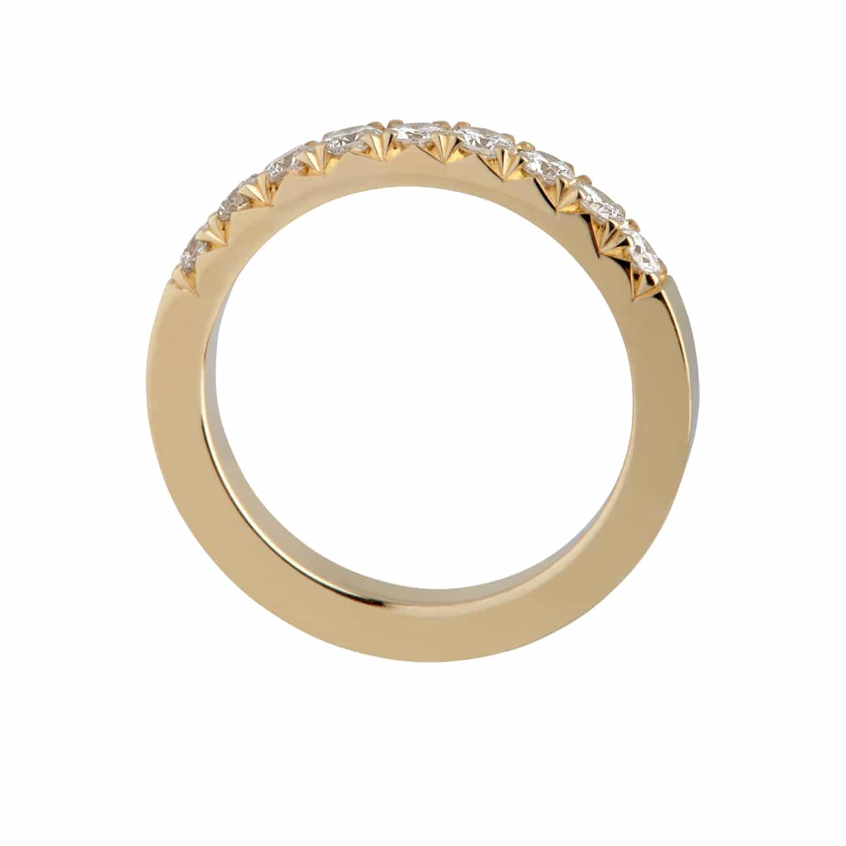 Ariel, alliancering 14K guld m. 0,54ct brillanter. – No discount fra Dirks Jewellery | Dirks Jewellery