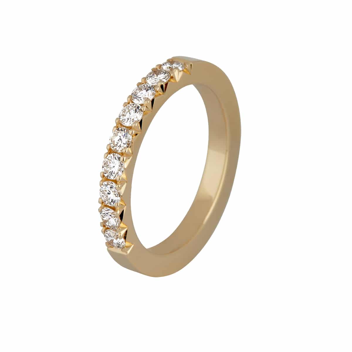 Ariel, alliancering 14K guld m. 0,54ct brillanter. – No discount fra Dirks Jewellery | Dirks Jewellery