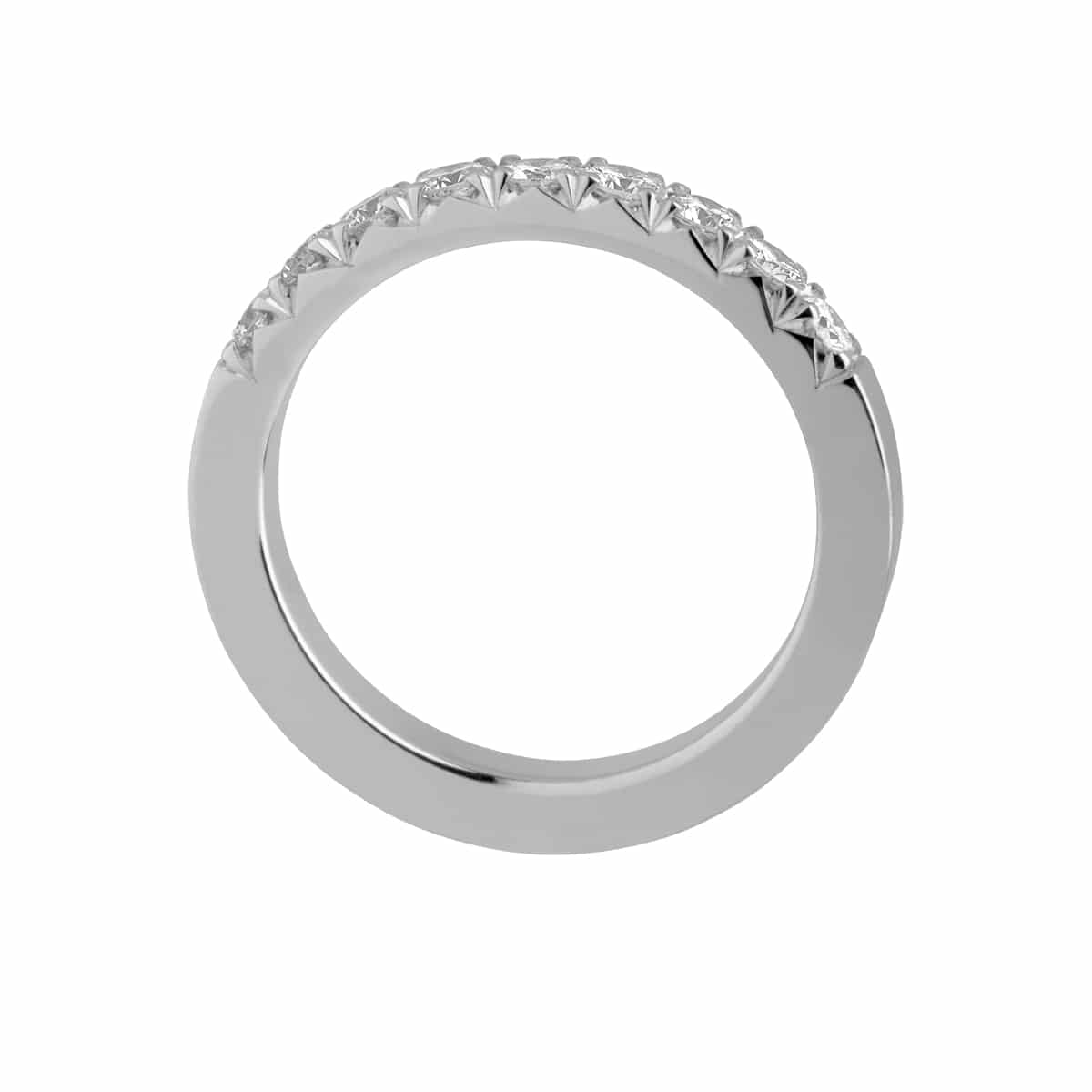 Ariel, alliancering 14K hvidguld m. 0,54ct brill – No discount fra Dirks Jewellery | Dirks Jewellery
