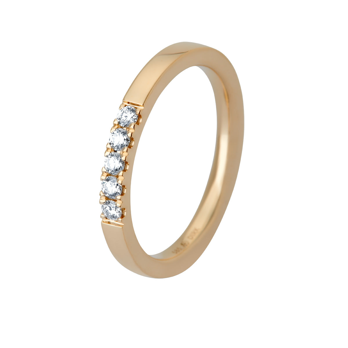 Bia Alliancering 14K Guld m. 0.15 ct. Brillanter – fra Dirks Jewellery | Dirks Jewellery