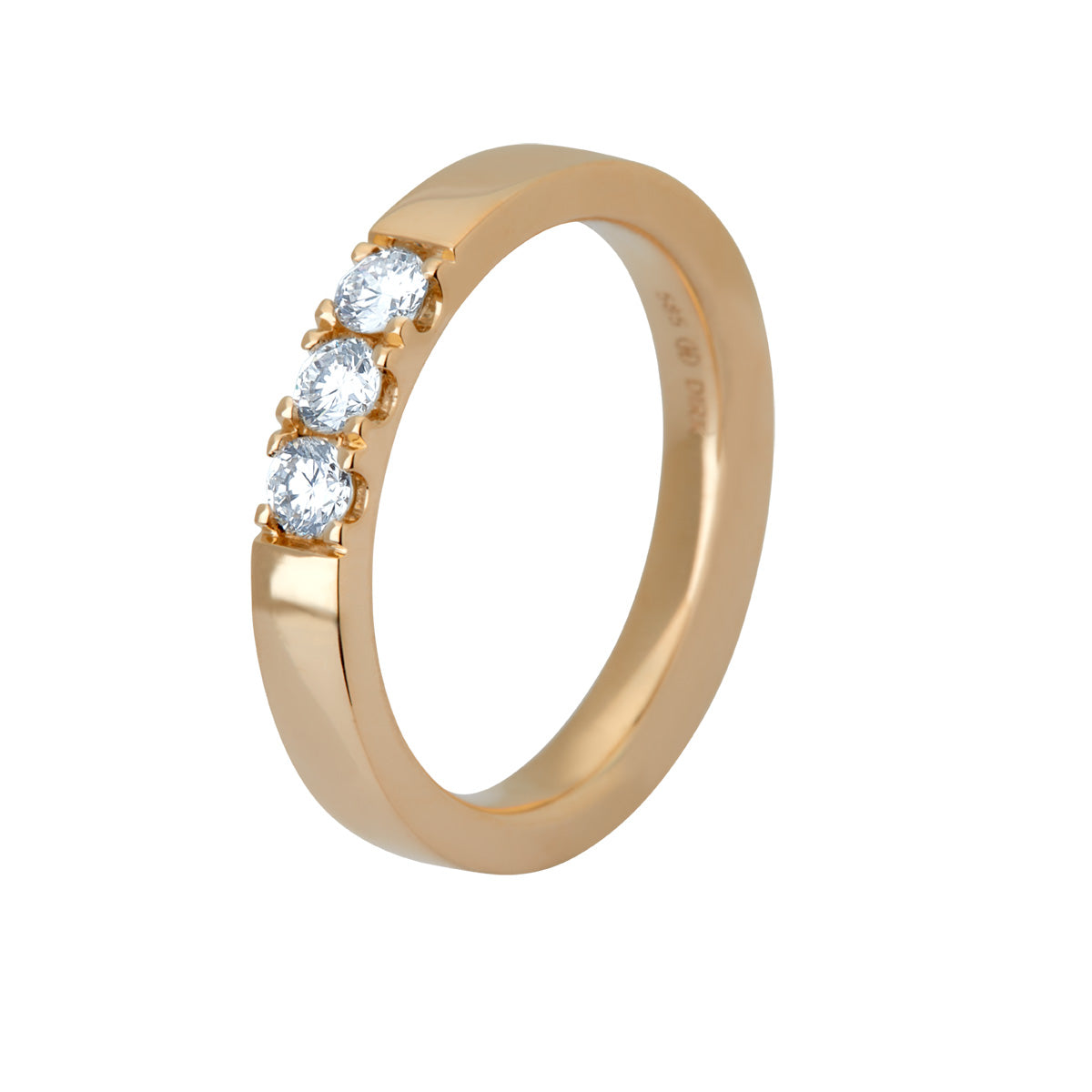 Bia, Alliancering 14K guld m. brillanter – fra Dirks Jewellery | Dirks Jewellery