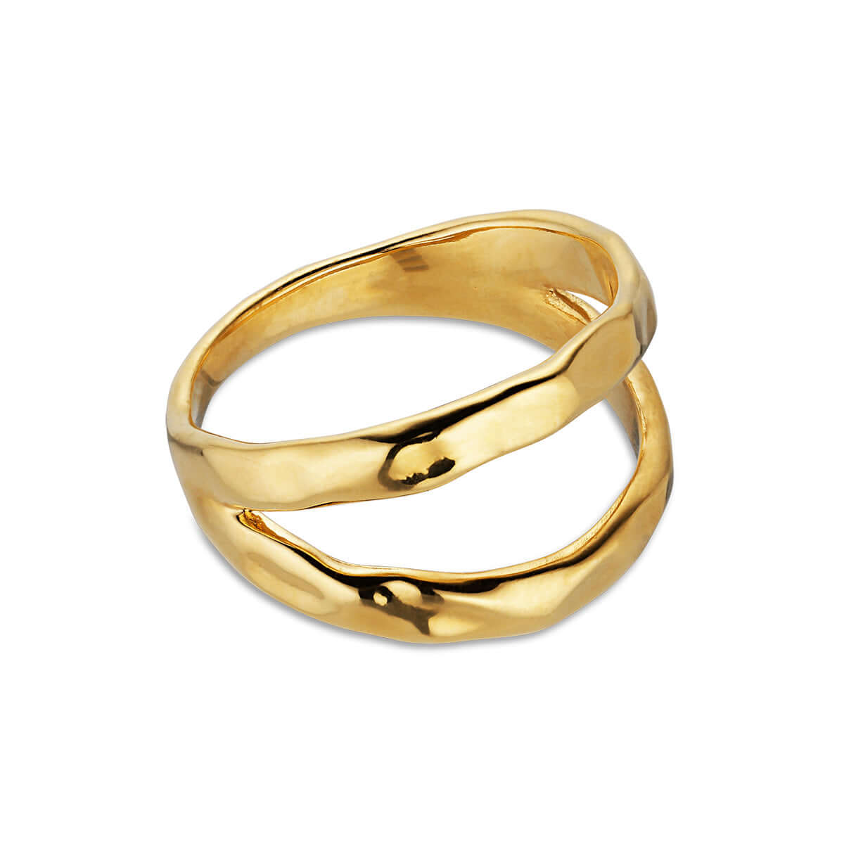 Breakup, ring forgyldt sølv – Ægte håndværk fra Dirks Jewellery