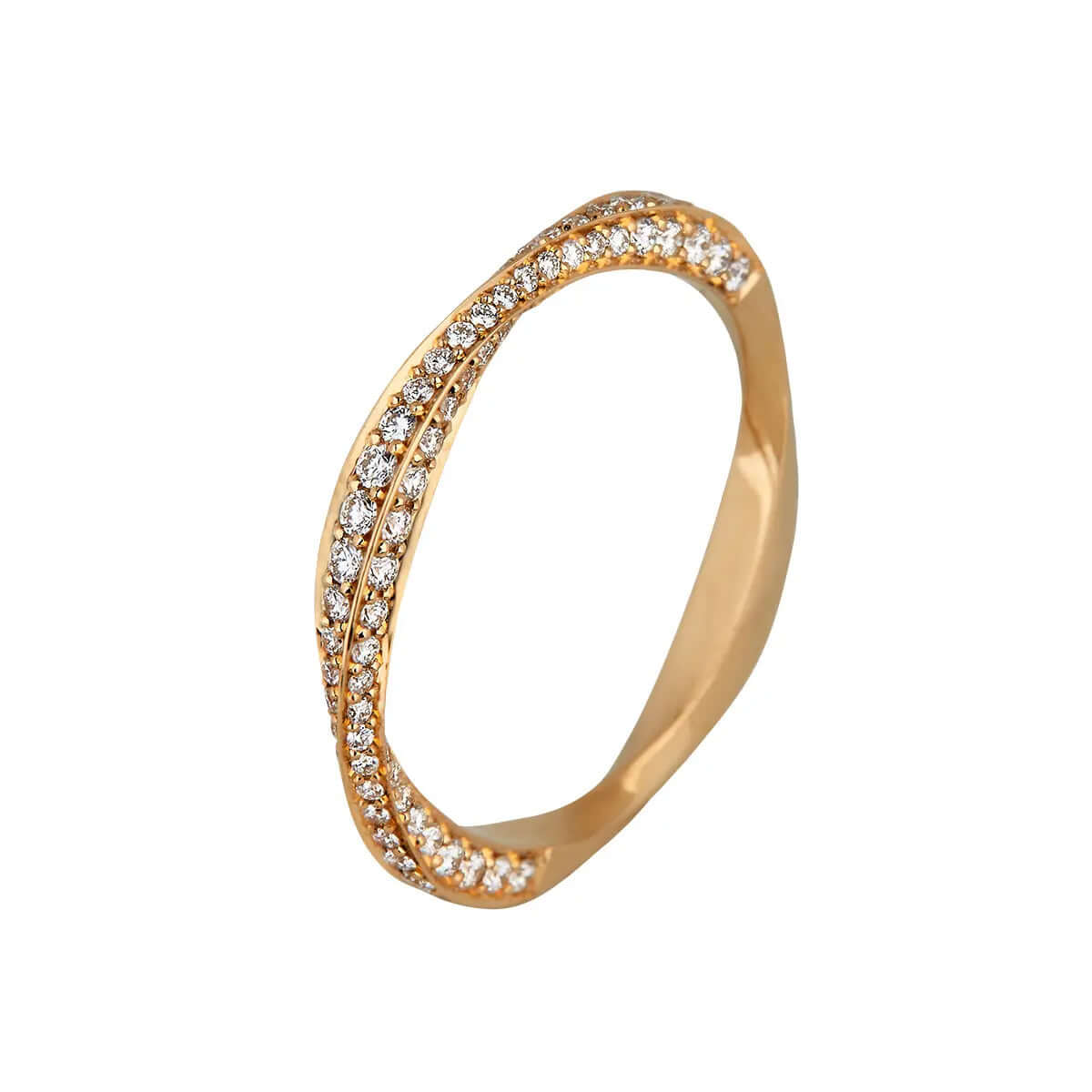 Brilliance damering, 18K guld m. brillanter. – Ægte håndværk fra Dirks Jewellery