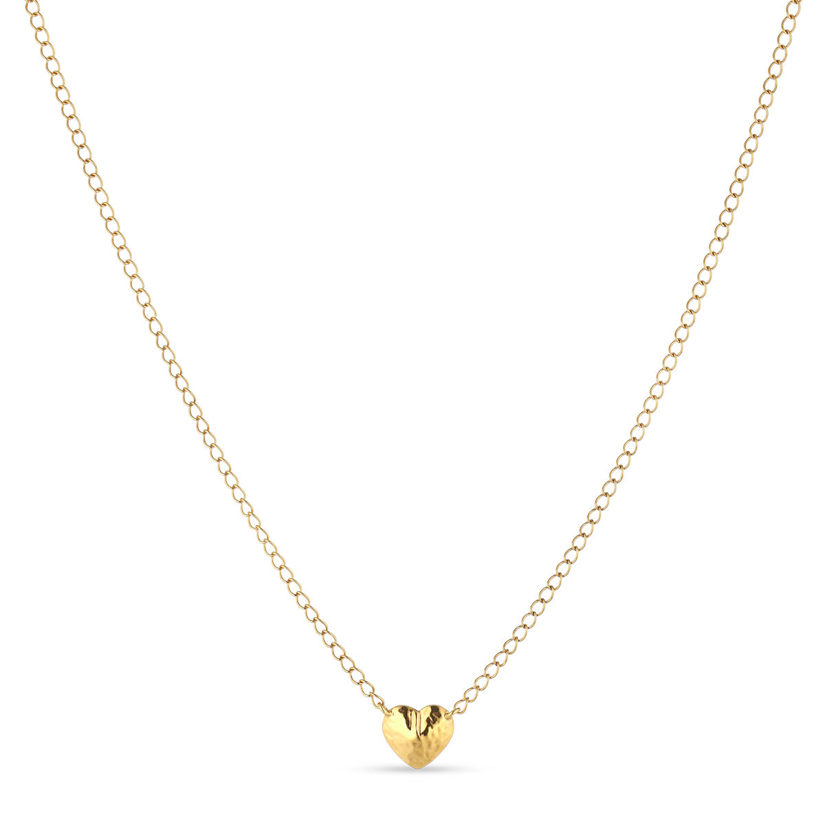 Bruised Heart, necklace forgyldt sølv – fra Jane Kønig | Dirks Jewellery