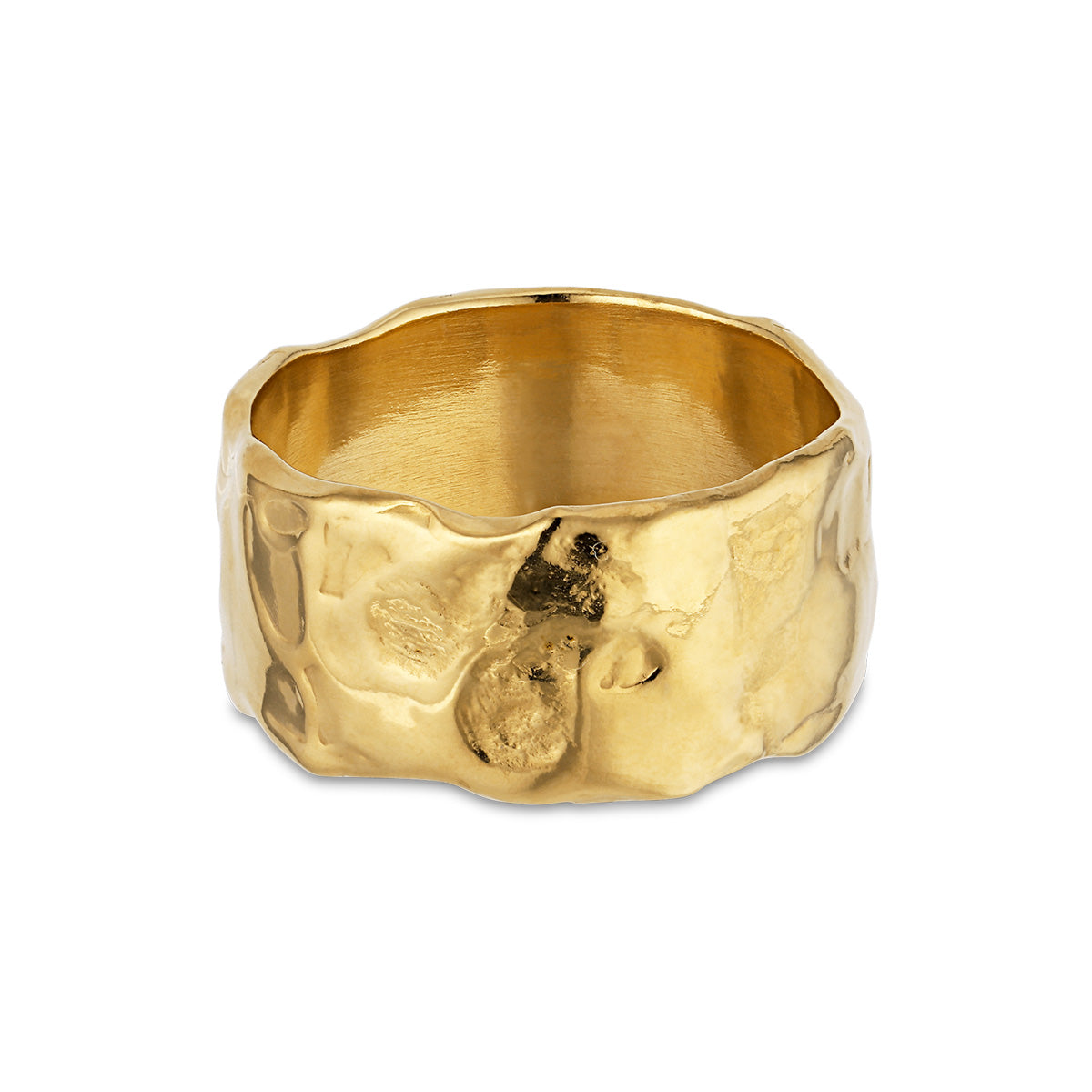 Bruised Heart, ring forgyldt sølv – fra Jane Kønig | Dirks Jewellery