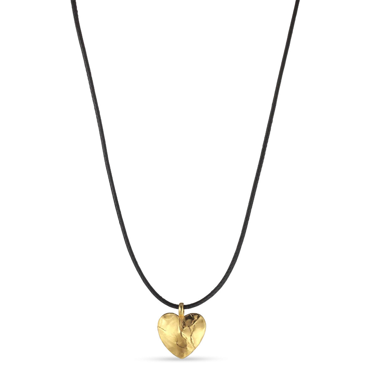 Bruised Heart string, Necklace forgyldt sølv – fra Jane Kønig | Dirks Jewellery