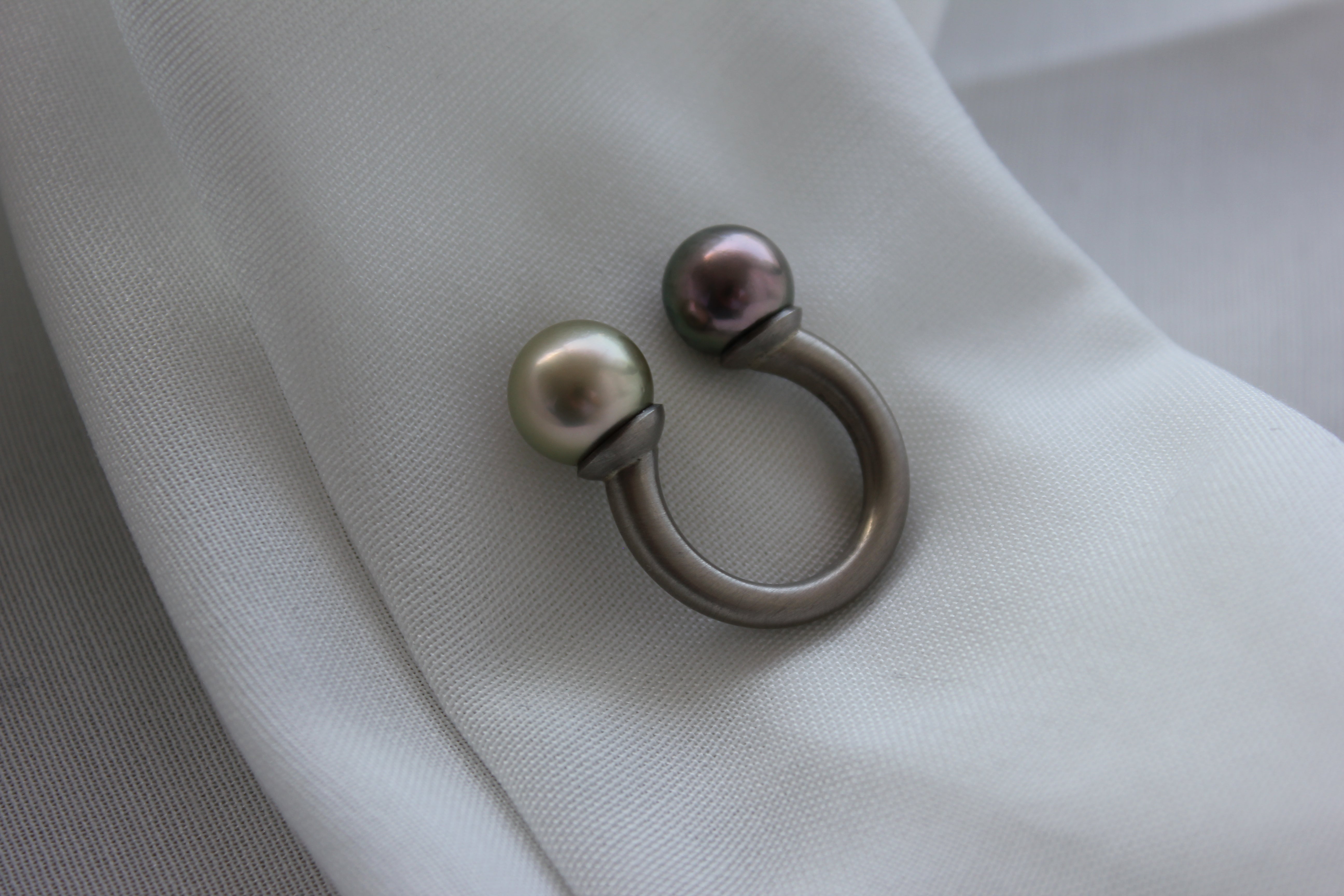 Bubble Gum, 14K hvg ring – fra Dirks Jewellery | Dirks Jewellery