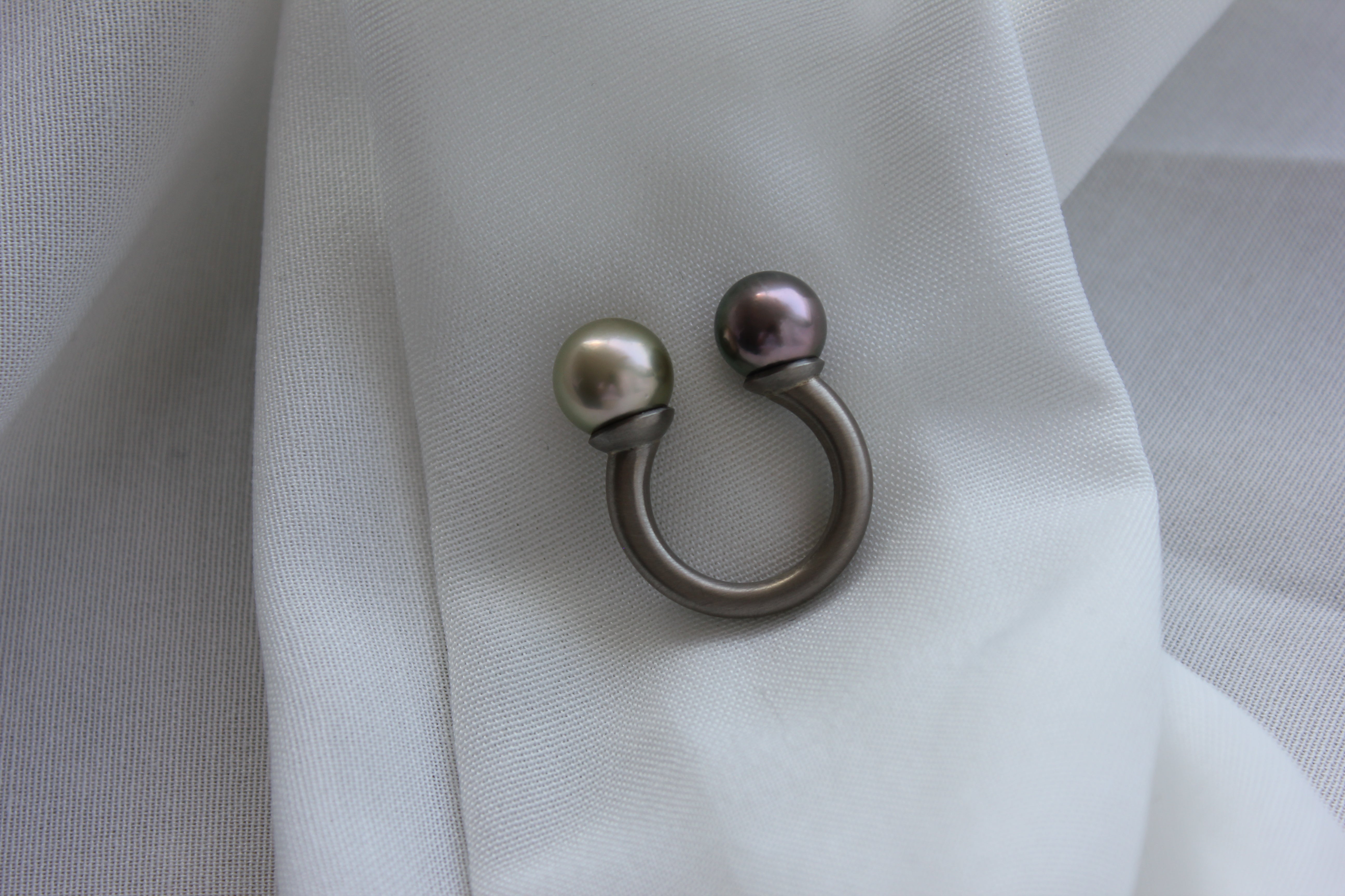 Bubble Gum, 14K hvg ring – fra Dirks Jewellery | Dirks Jewellery