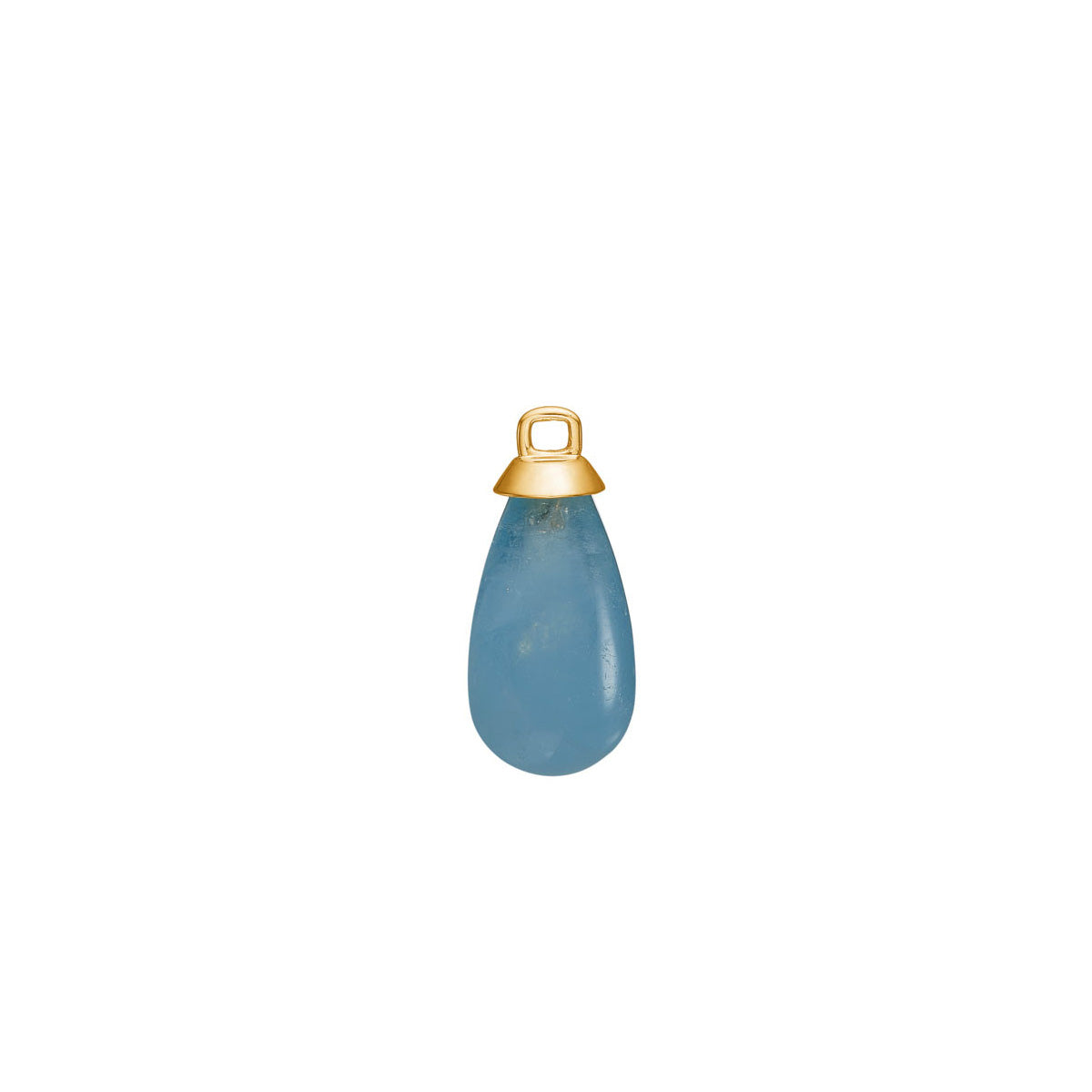 Charm m Aquamarine 10kt yg – fra Carré Copenhagen | Dirks Jewellery