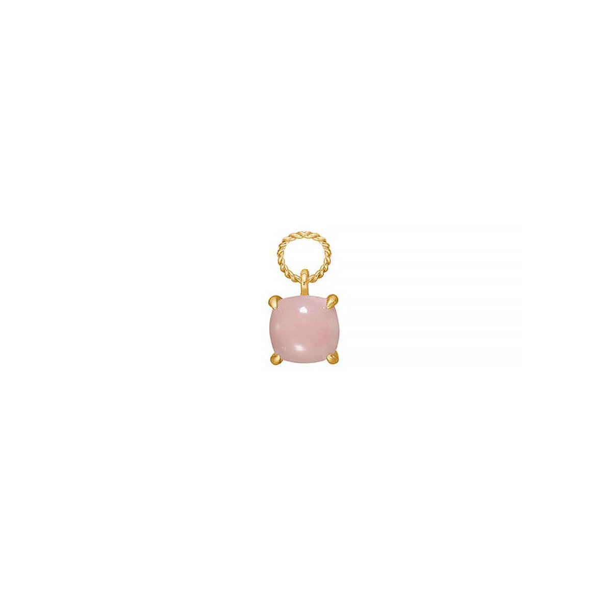 Charm m/pink Opal, forg – fra Carré Copenhagen | Dirks Jewellery