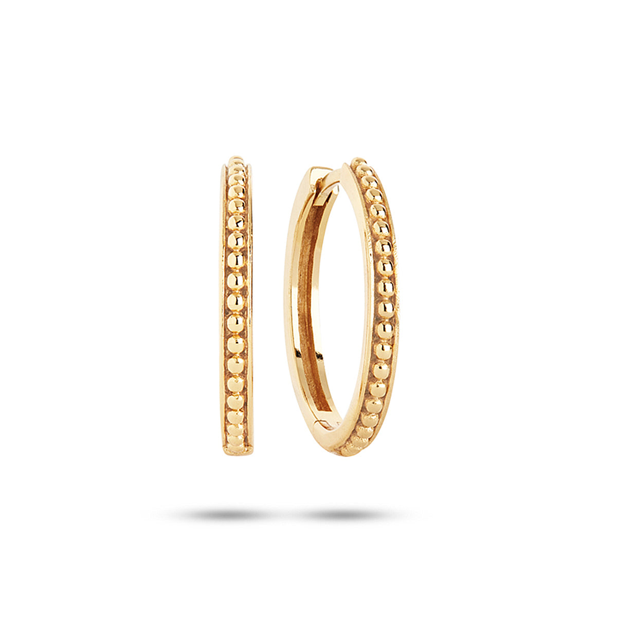 Hoops, forgyldt sølv, 2 cm – fra Carré Copenhagen | Dirks Jewellery