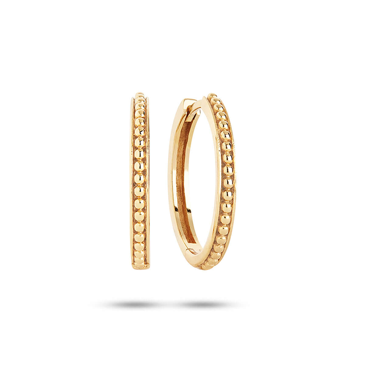 Hoops, forgyldt sølv, 2 cm – Ægte håndværk fra Dirks Jewellery