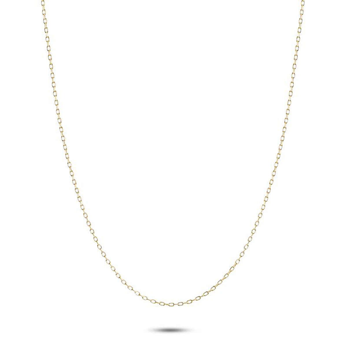 Kæde 9 kt yg 40cm – Ægte håndværk fra Dirks Jewellery