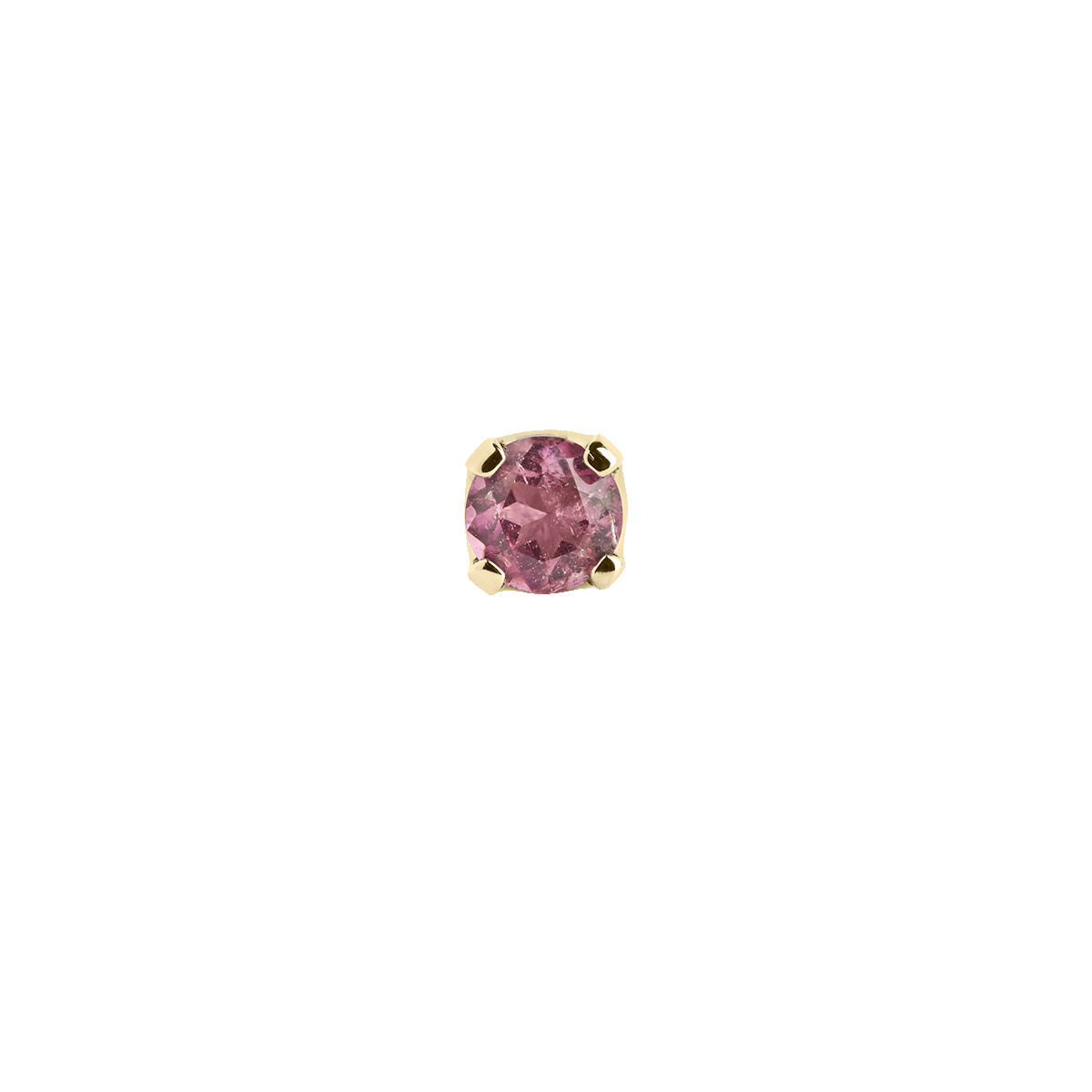 Ear stud m Tourmaline 10kt yg – fra Carré Copenhagen | Dirks Jewellery