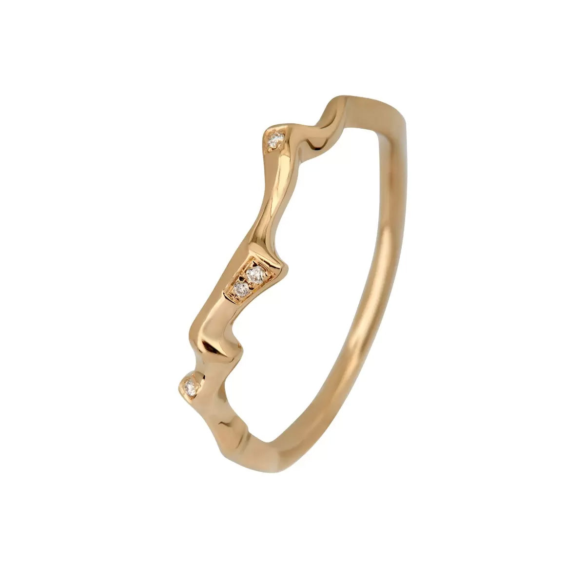 Catch, 14K guld m. brillanter – fra Dirks Jewellery | Dirks Jewellery
