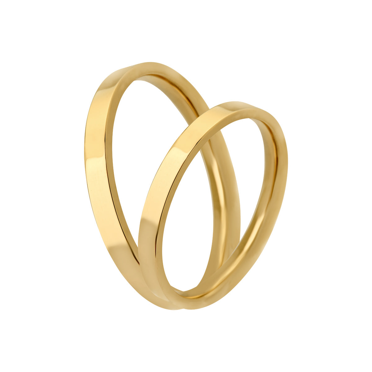 Dirks Classic Square, 14K guld, 2 mm dame – fra Dirks Jewellery | Dirks Jewellery