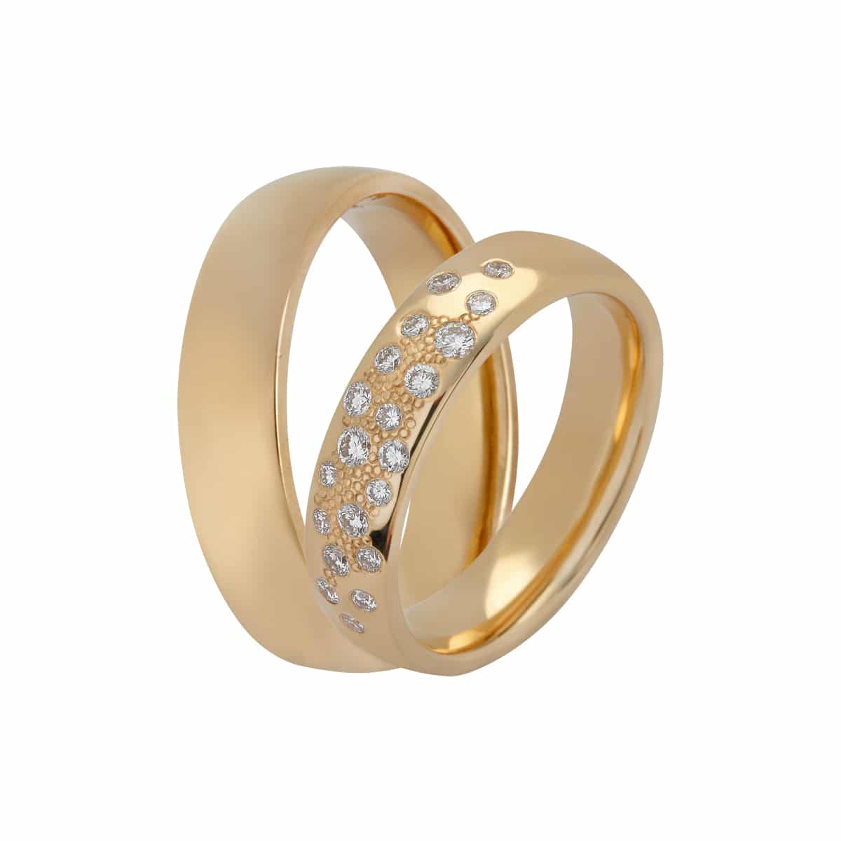 Cloud, 14K damering m. brillan – fra Dirks Jewellery | Dirks Jewellery