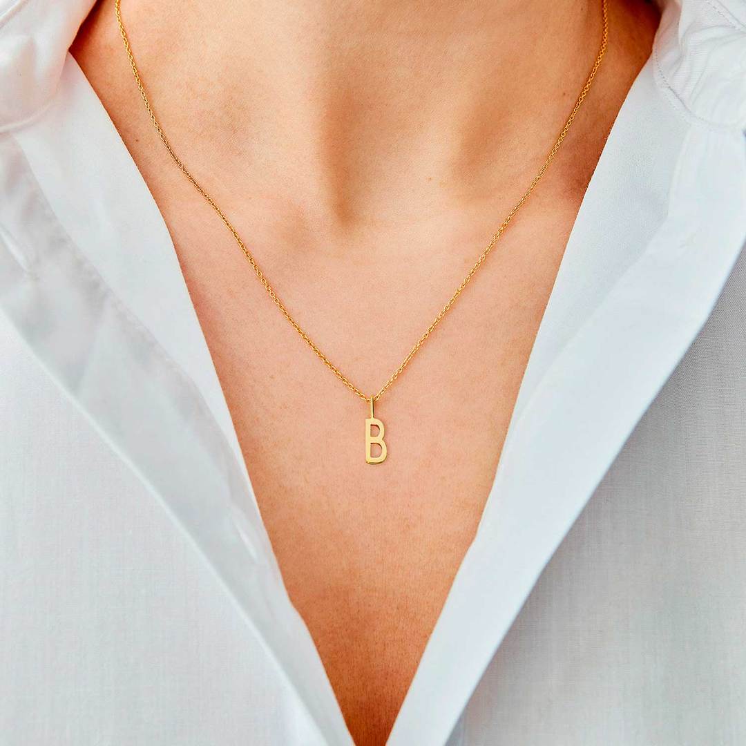 Design letters, forg. vedhæng 10mm – fra Design Letters | Dirks Jewellery