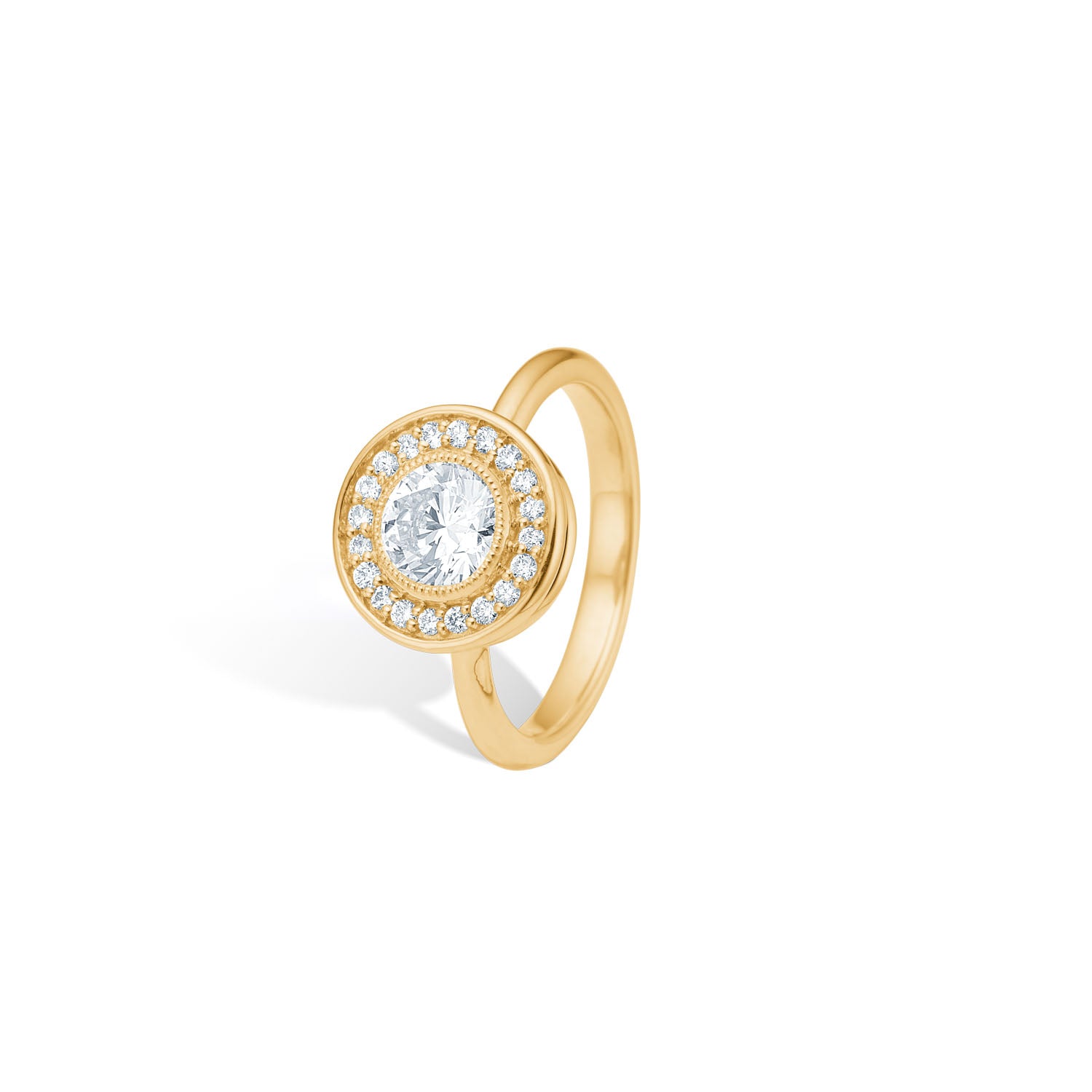 Elia 1.19ct, 14K guldring med Lab Grown diamanter – fra Dirks Jewellery | Dirks Jewellery