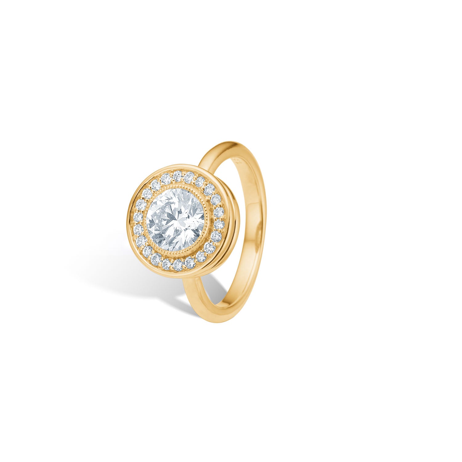 Elia 1.71ct, 14K guldring med Lab Grown diamanter – fra Dirks Jewellery | Dirks Jewellery