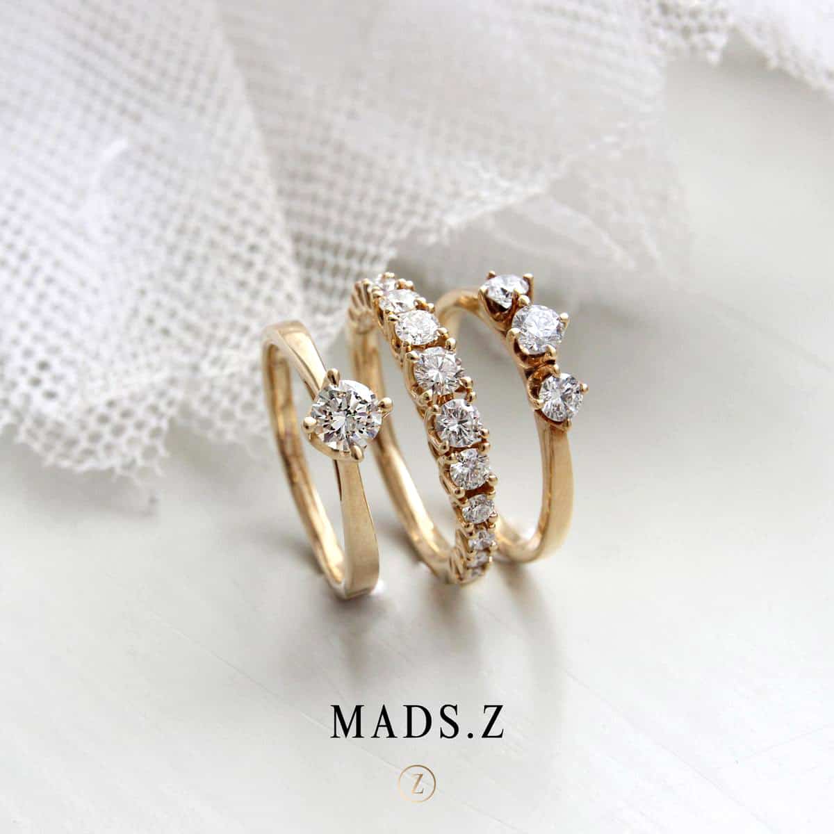 Crown 14k guld ring – fra Mads.Z | Dirks Jewellery